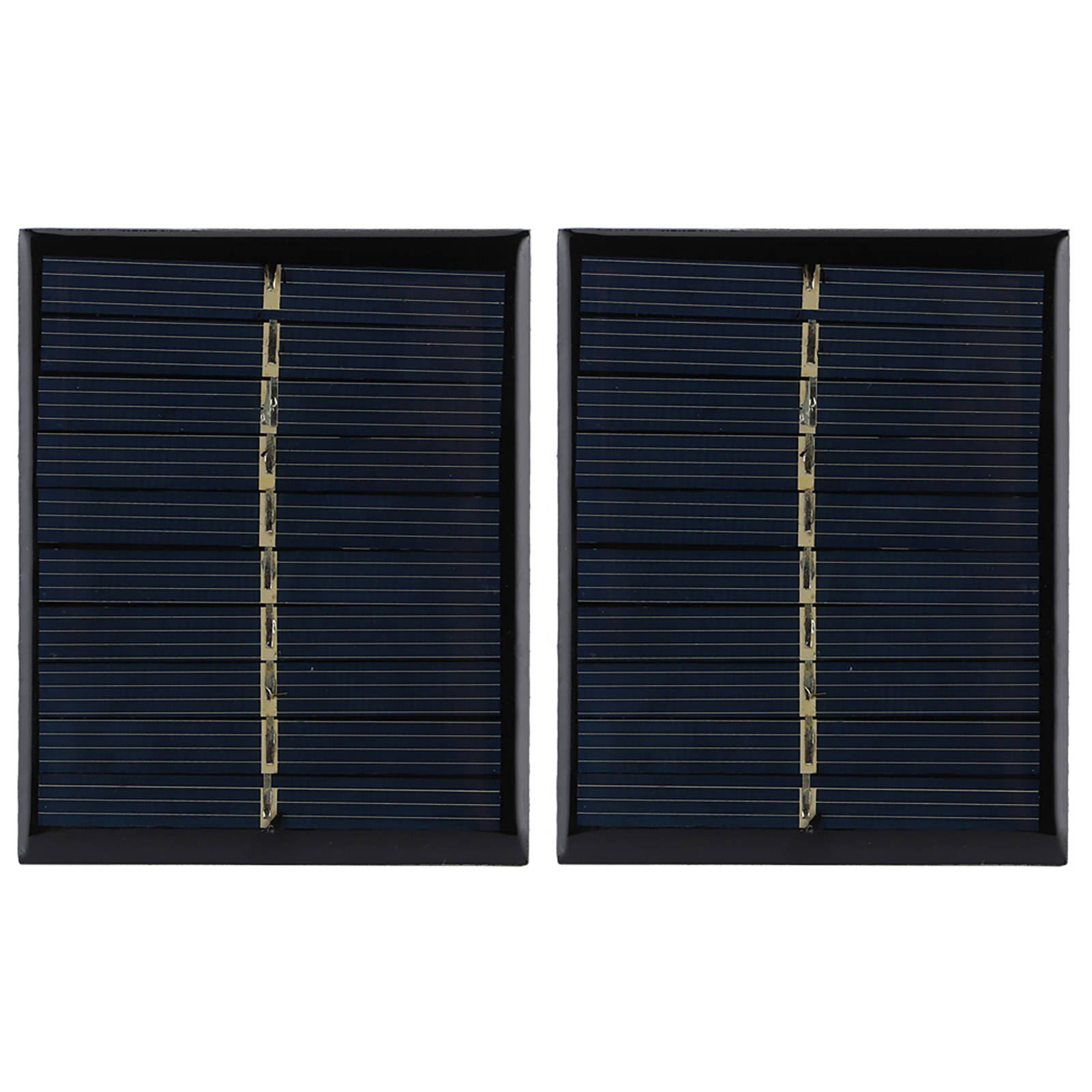 Packung Mit 2 Polysilizium-solarzellen 0,5 W 5 V Für Diy-projekte, Spielzeug Und Batterieladegeräte.