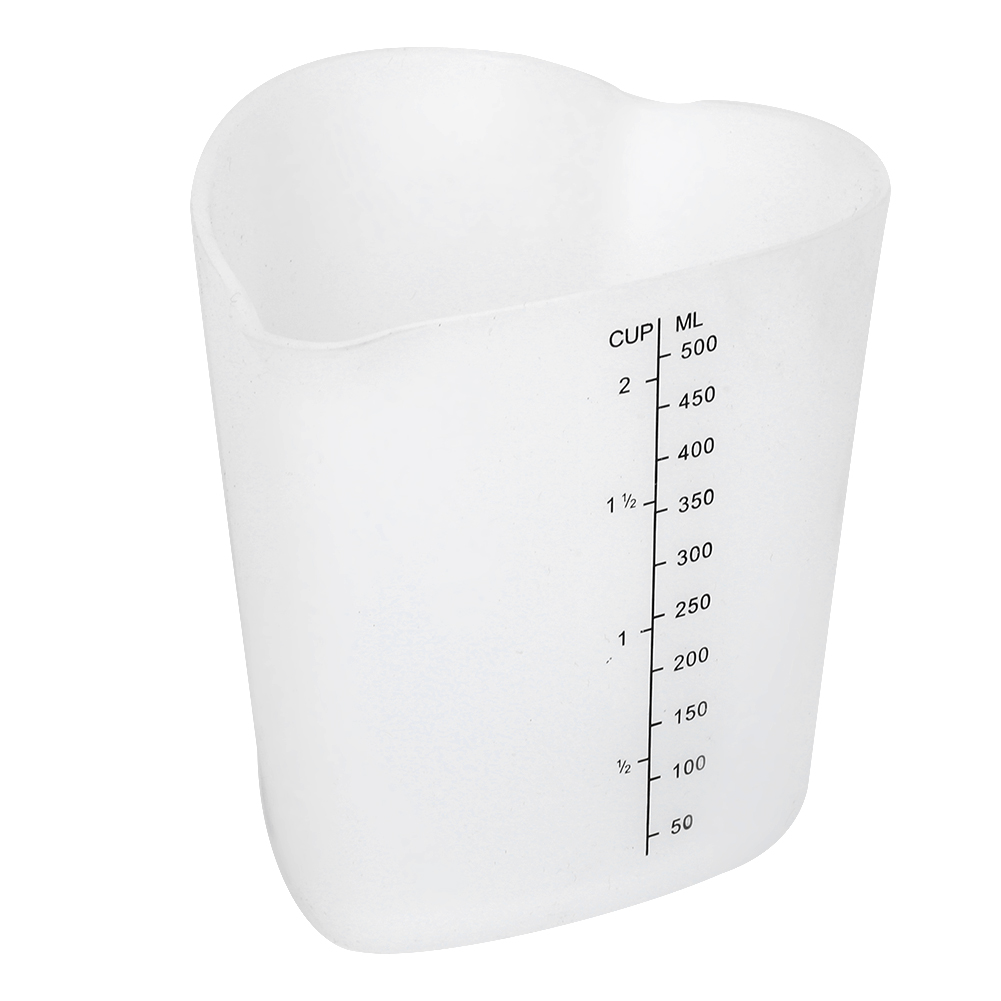 Hochtemperaturbeständiger Silikon-messbecher, 500 Ml Wandstärke