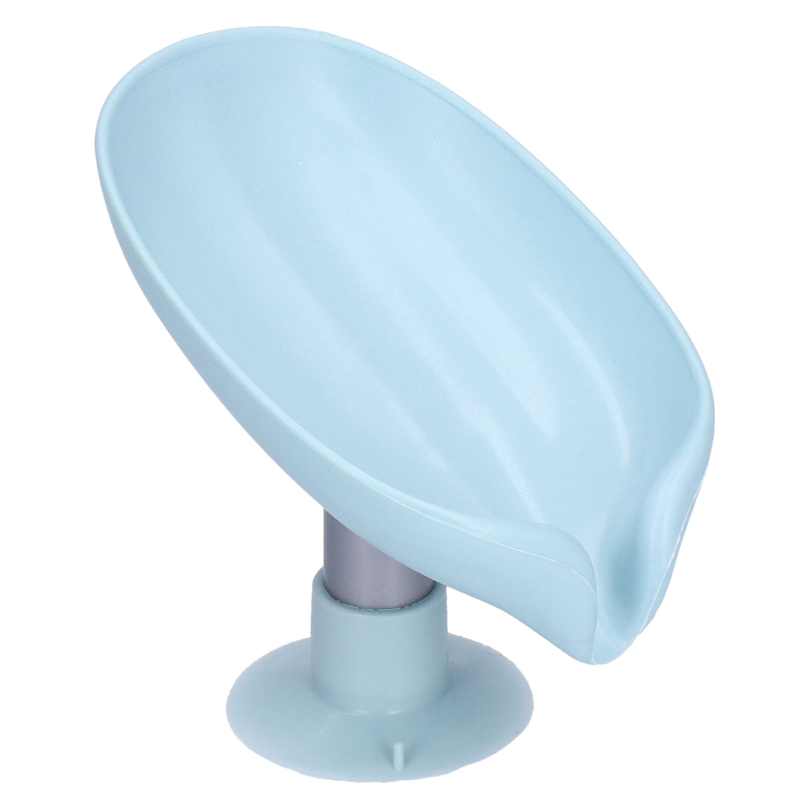 Blattförmige Seifenbox, Seifenaufbewahrungsbox, Ideal Für Badezimmer, Dusche, Zuhause, Reisen Und Outdoor-aktivitäten (blau).