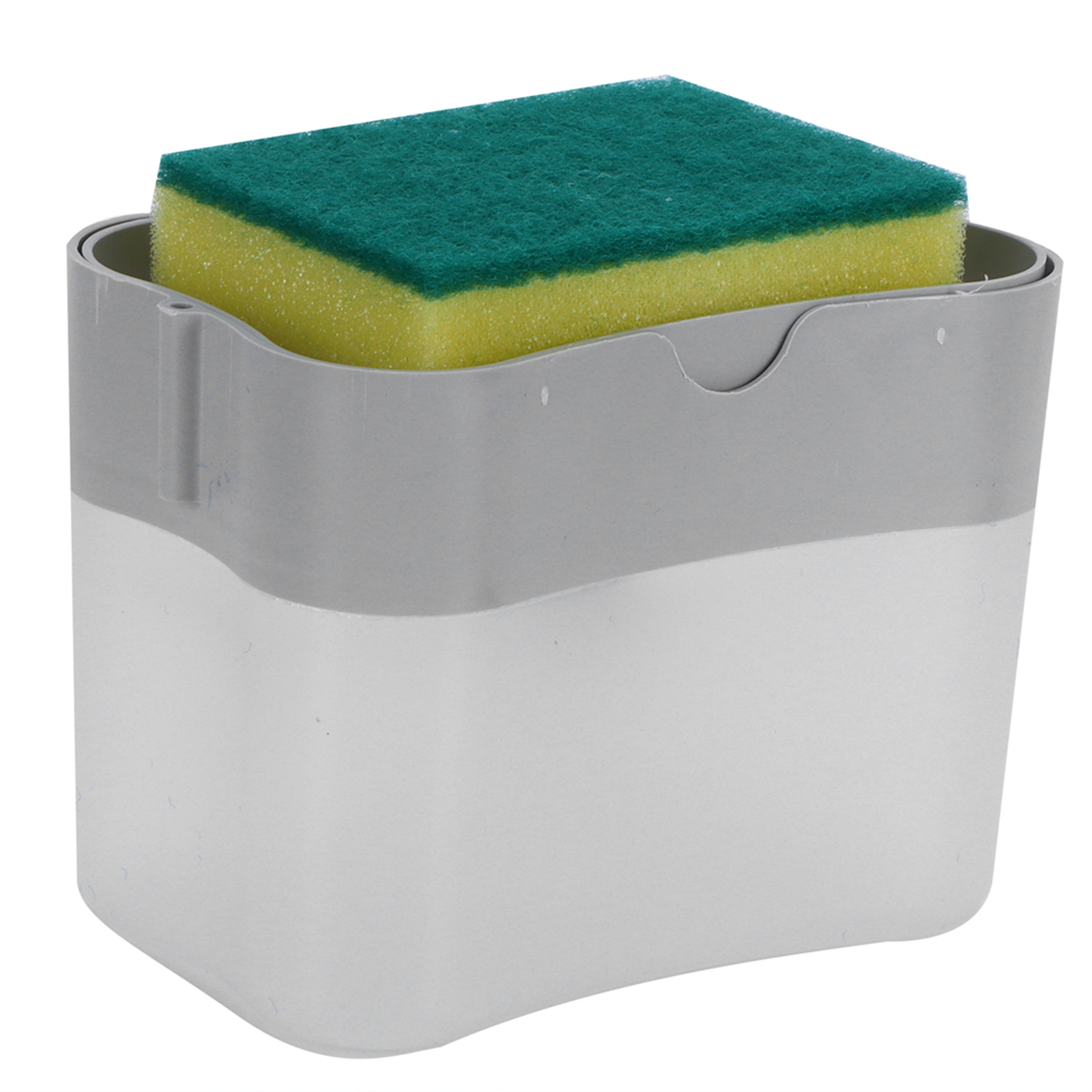 Druckseifenspender Für Küche Und Haushalt, Grau, Ideal Für Zuhause Und Hotel.