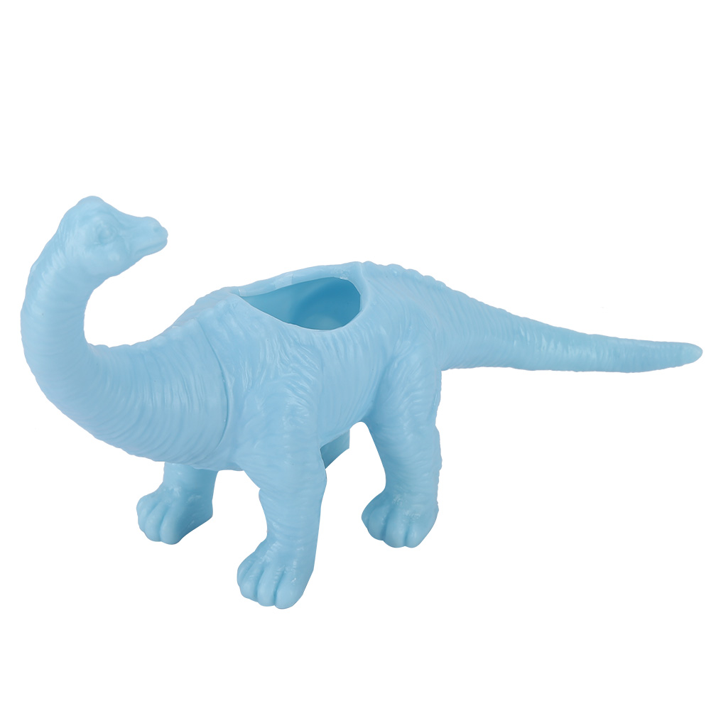 Dinosaurier-blumentopf Für Kakteen Und Sukkulenten - Gartendekoration (hellblau)