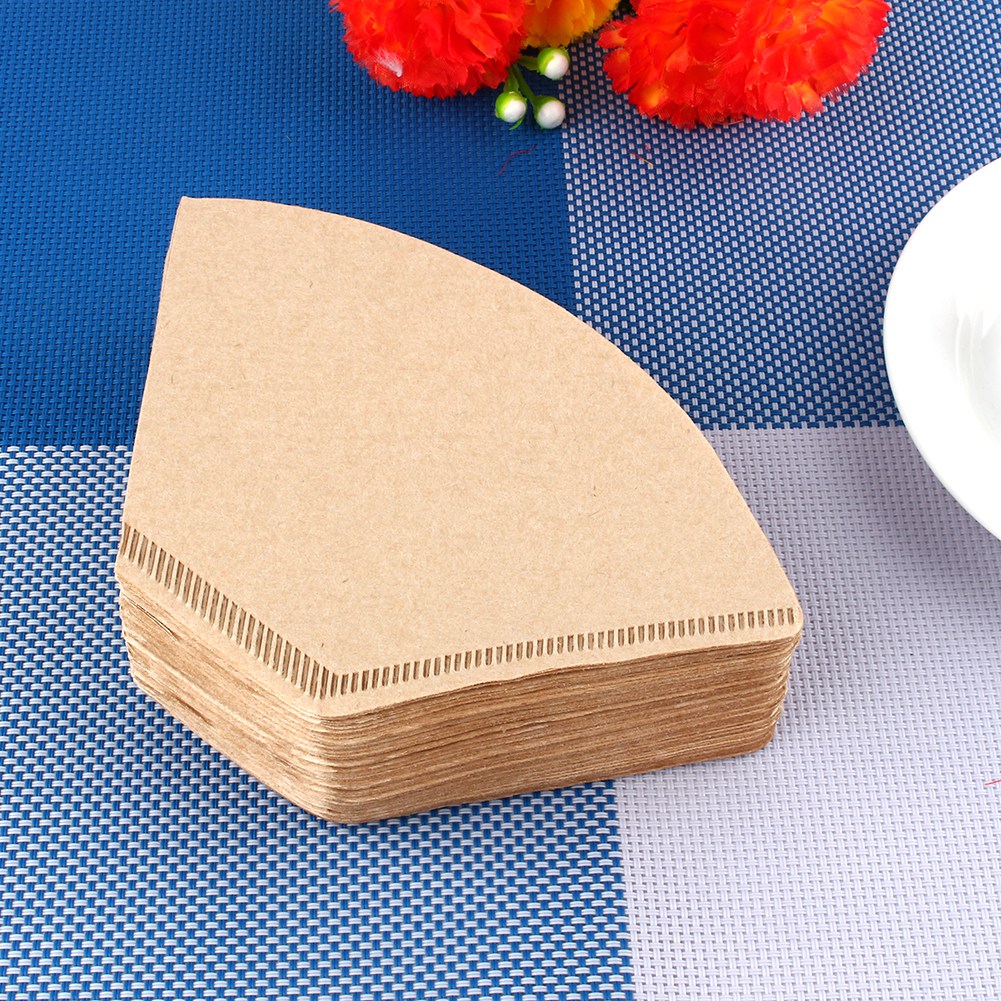 100 Ungebleichte Papierkaffeefilter, Für Italienische Kaffeemaschinen, Espressofilter Und Filterhalter.