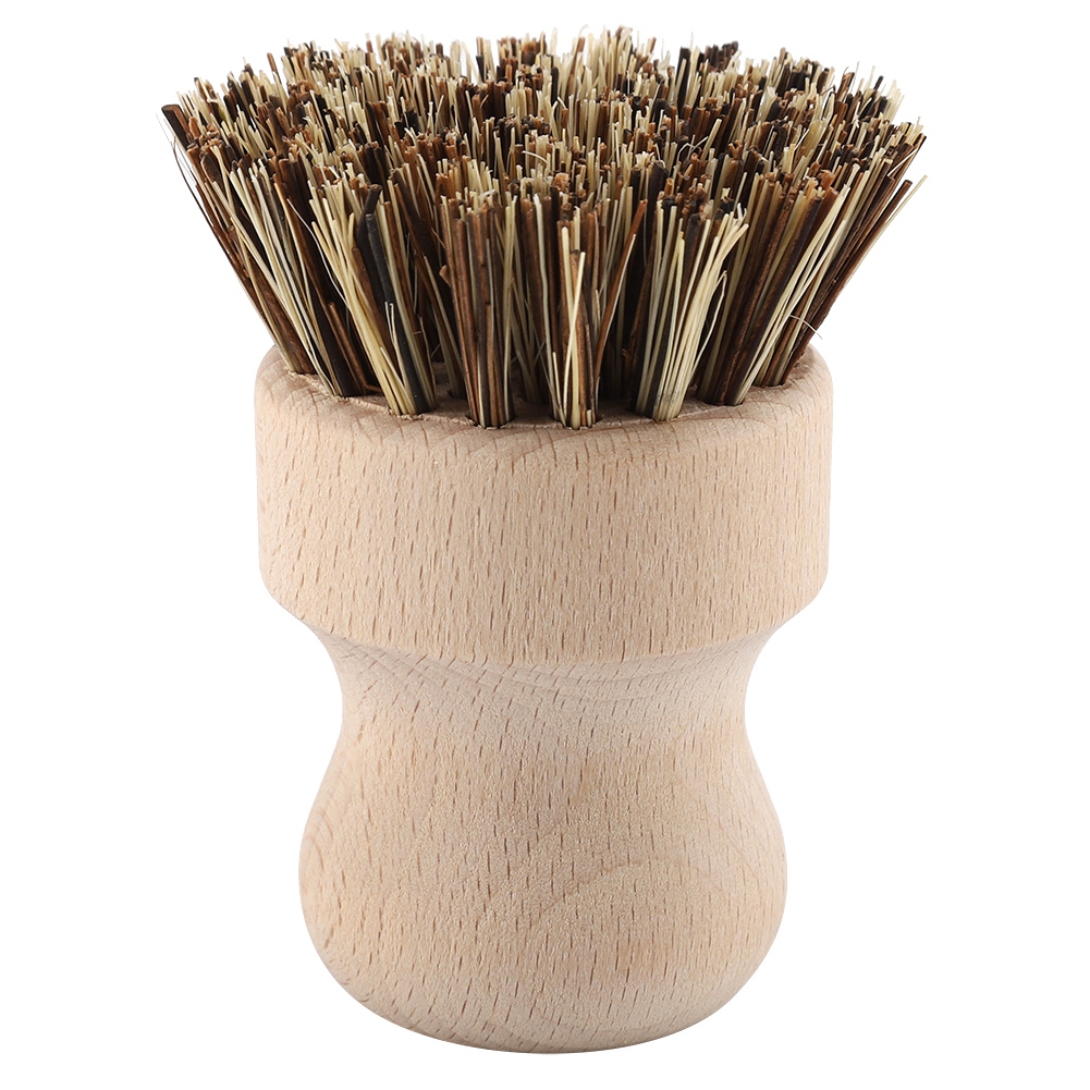 Reinigungsbürste Aus Buchenholz, Sisal Und Seide Für Spülbecken Und Töpfe, Natürliche Und Umweltfreundliche Gemüsebürste