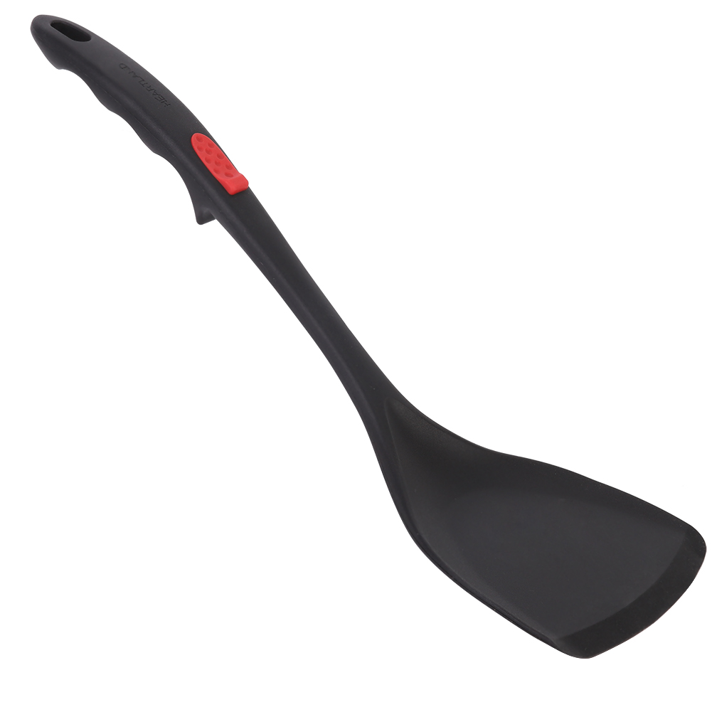 Hitzebeständiger Silikonspatel, Langer Griff, Rutschfestes Küchenutensil (spatel)