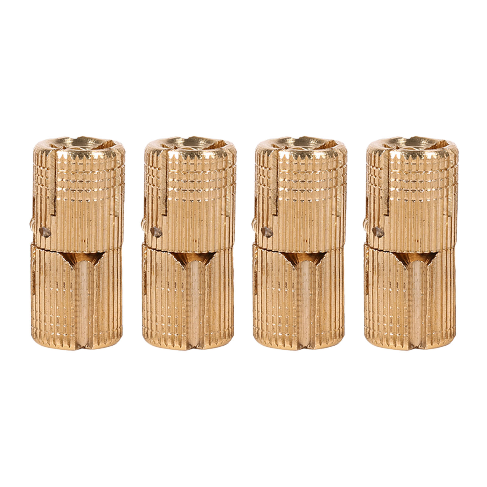 Set Mit 4 Unsichtbaren Kupferscharnieren Für Schranktüren, Ideal Für Arbeitsplatten Und Heimwerkerprojekte (10 Mm).