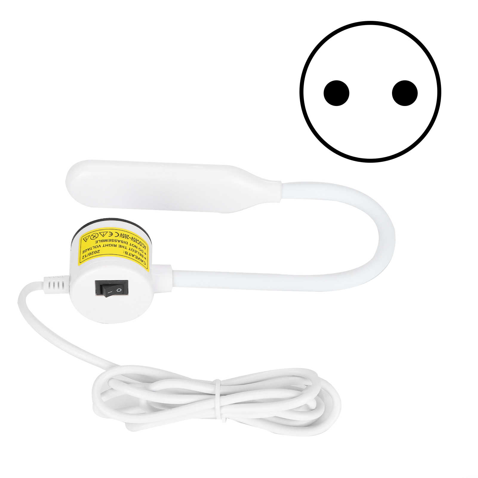 6w Cob Nähmaschinenlampe, Ultrahelle, Energiesparende Magnetische Arbeitstischlampe (eu 85265v)