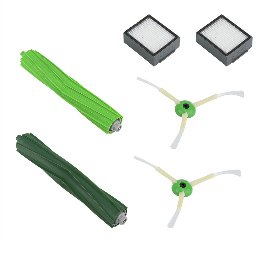 Ersatzteile Für Roomba I7+ E5 E6 Hepa-filter: Grüne Seitenbürsten