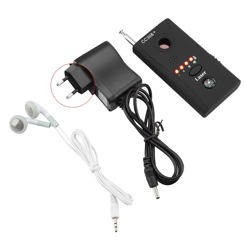 Funksignaldetektor 1 Mhz-6,5 Ghz, Anti-spionage-rf-tracker, Spionagemikrofondetektor, 110-220 V (eu-stecker)