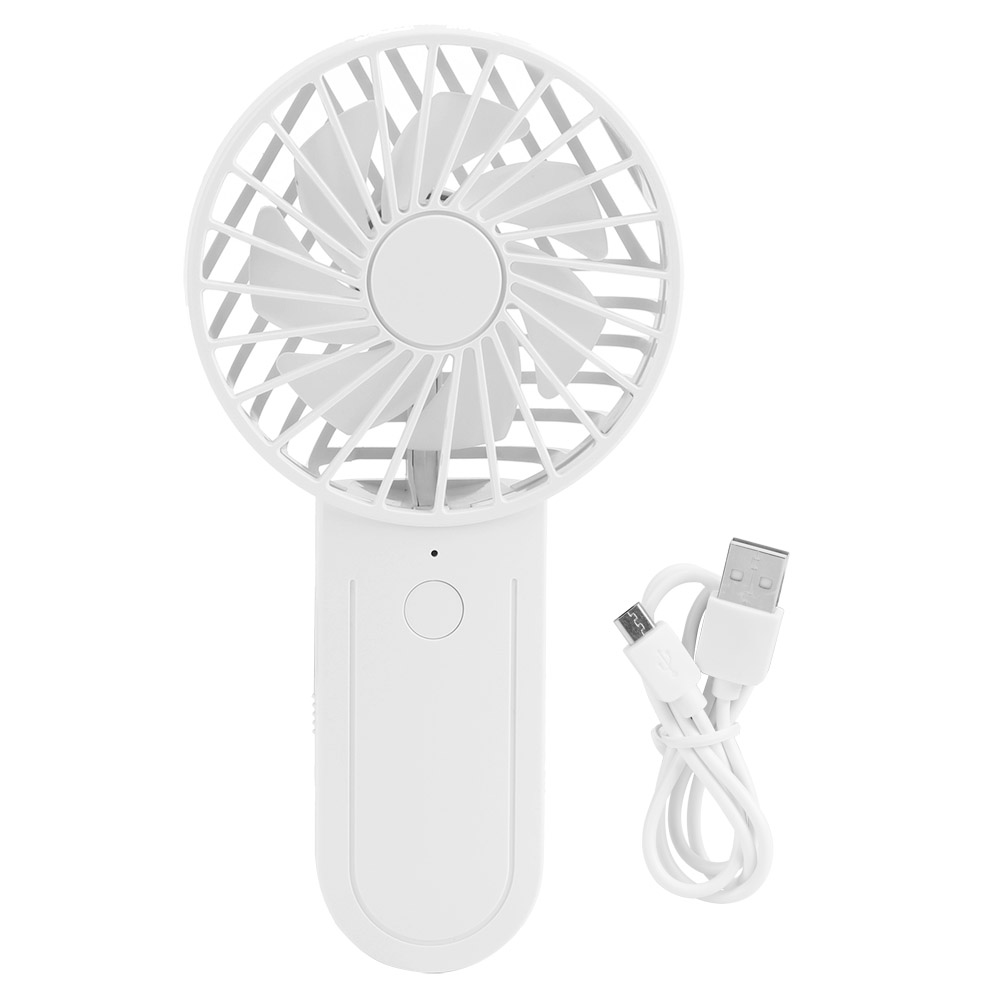Mini-tragventilator Mit Teleskophaken Und Usb-ladefunktion, Ideal Für Reisen, Büro Und Schlafzimmer (weiß).