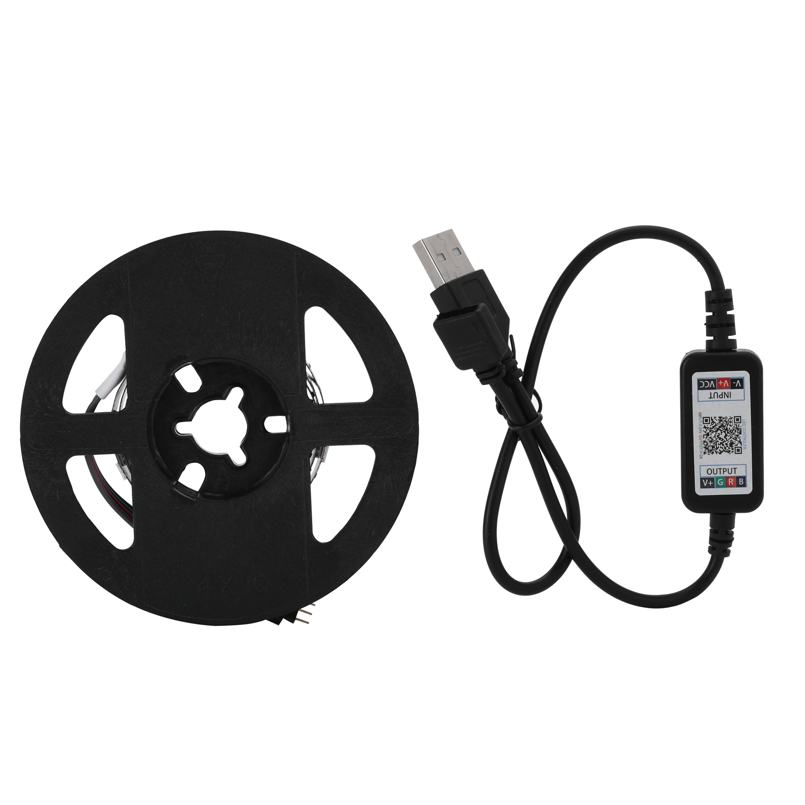 5050smd 1m Rgb Led-streifen, Usb-betrieben, Ideal Für Zuhause, Weihnachten Und Hochzeiten (dc12v).
