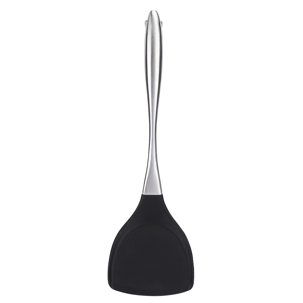 Antihaft-silikonspatel Mit Edelstahlgriff, Küchenutensil