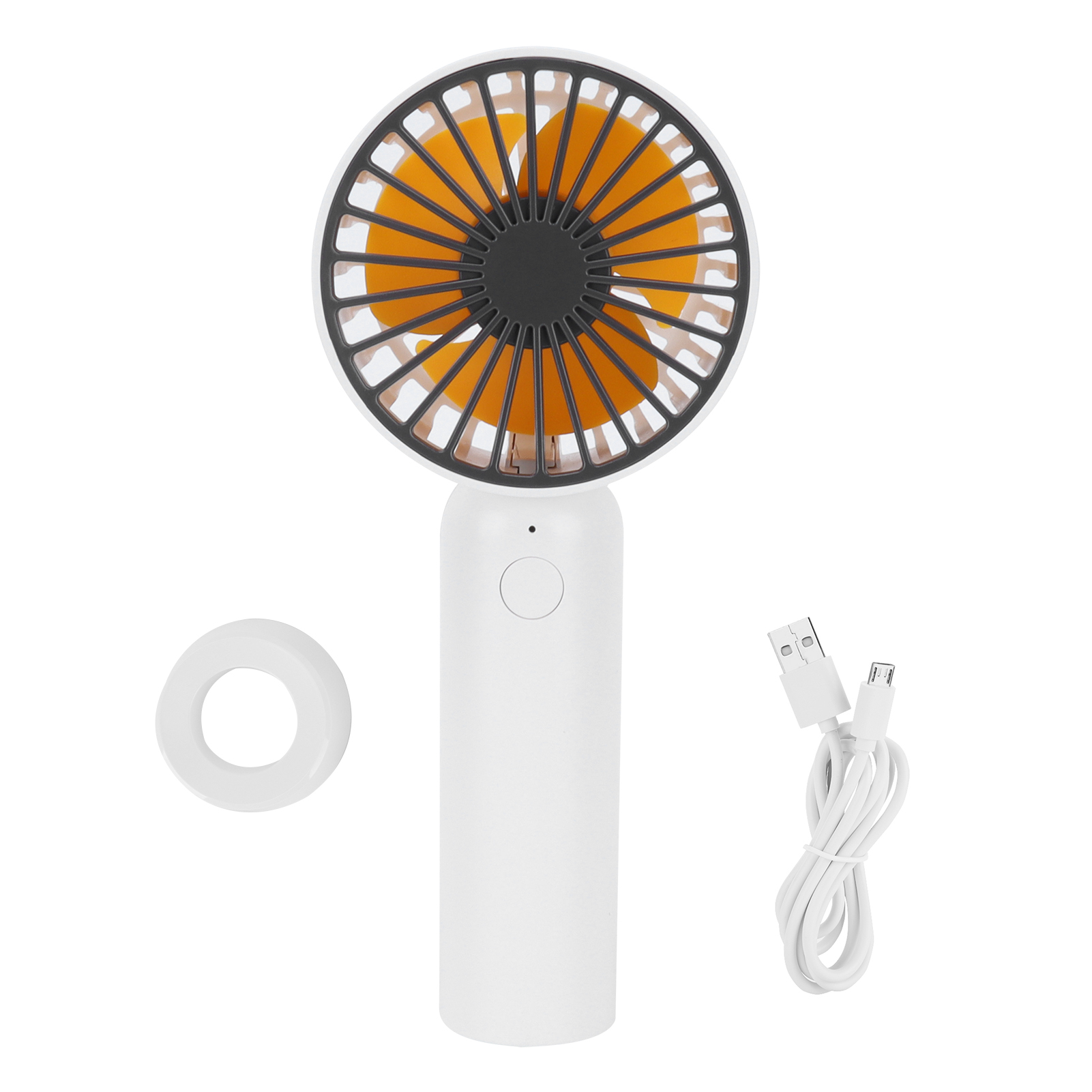 Mini-tischventilator Mit Zwei Verwendungsmöglichkeiten, Usb-aufladbar, Für Zuhause, Studentenwohnheime Und Den Außenbereich.
