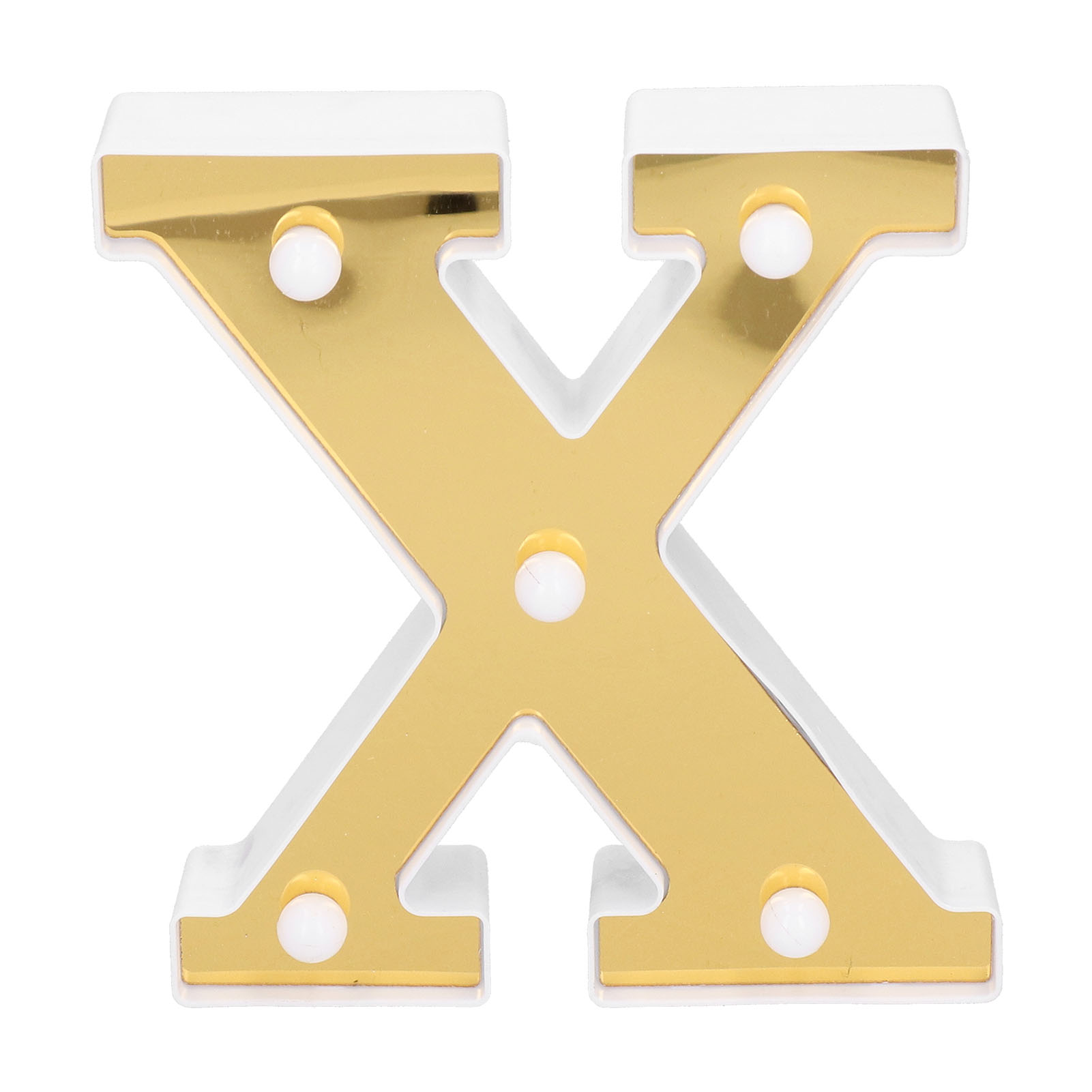 X-förmige Lampe, Einzigartiges Leuchtschild Mit Englischem Alphabet, Zur Dekoration Von Zuhause, Bar Oder Café, Warmweiß