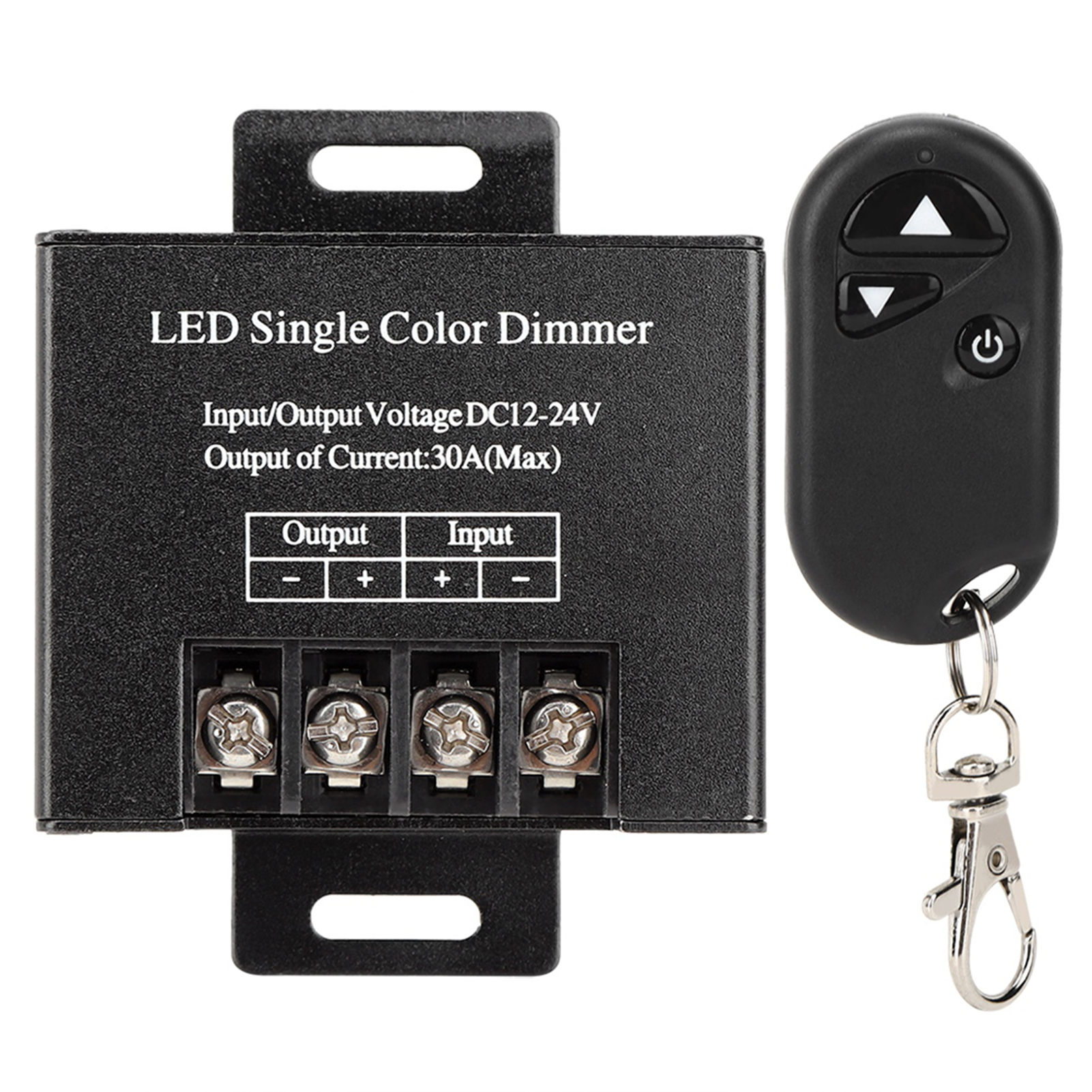 Drahtloser Rf-dimmschalter Mit 3 Tasten, Dc 12–24 V, 30 A, 720 W