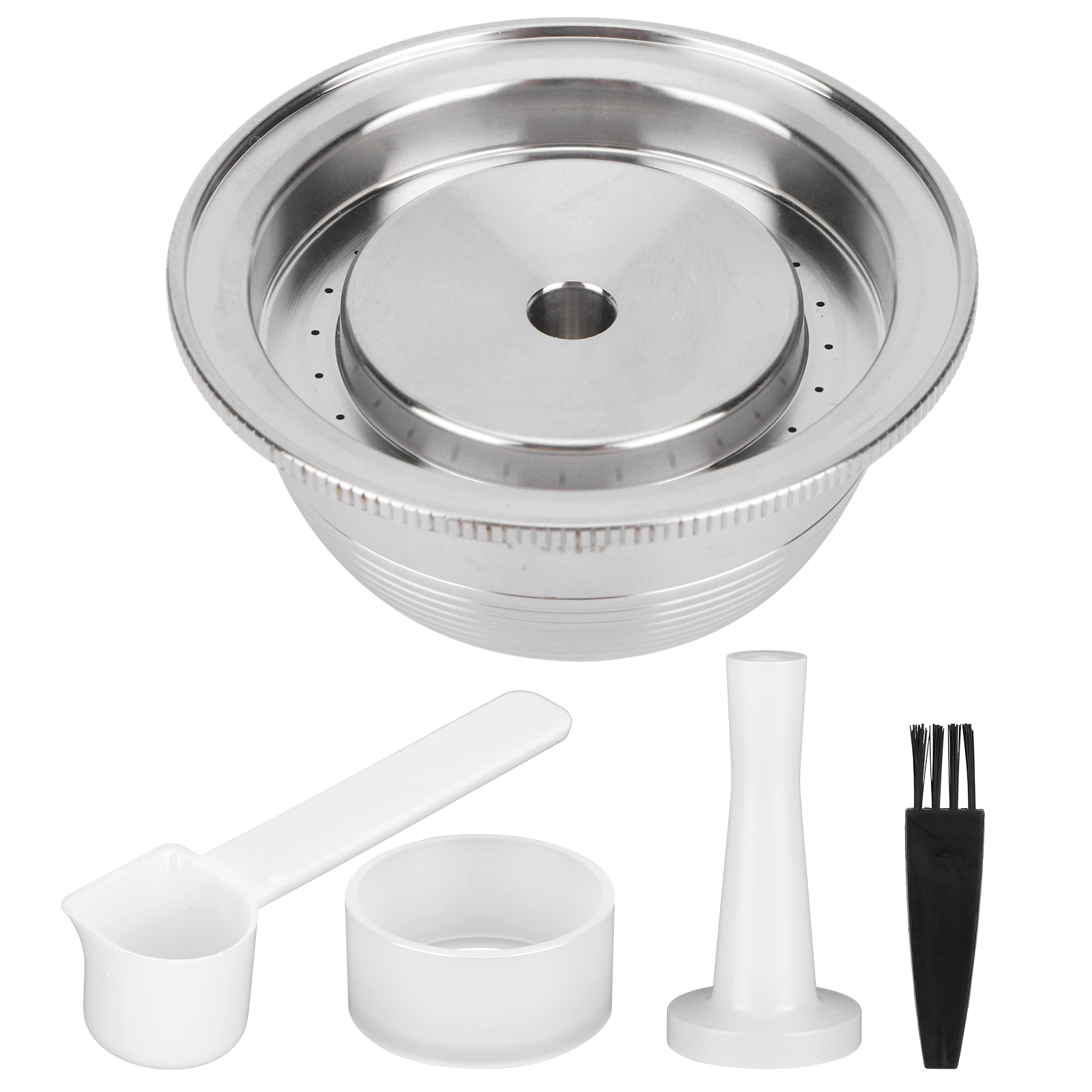 Set Mit 304 Kaffeekapseln Aus Edelstahl Mit Wiederverwendbarem Und Nachfüllbarem Filter Für Nespresso Vertuo Plus