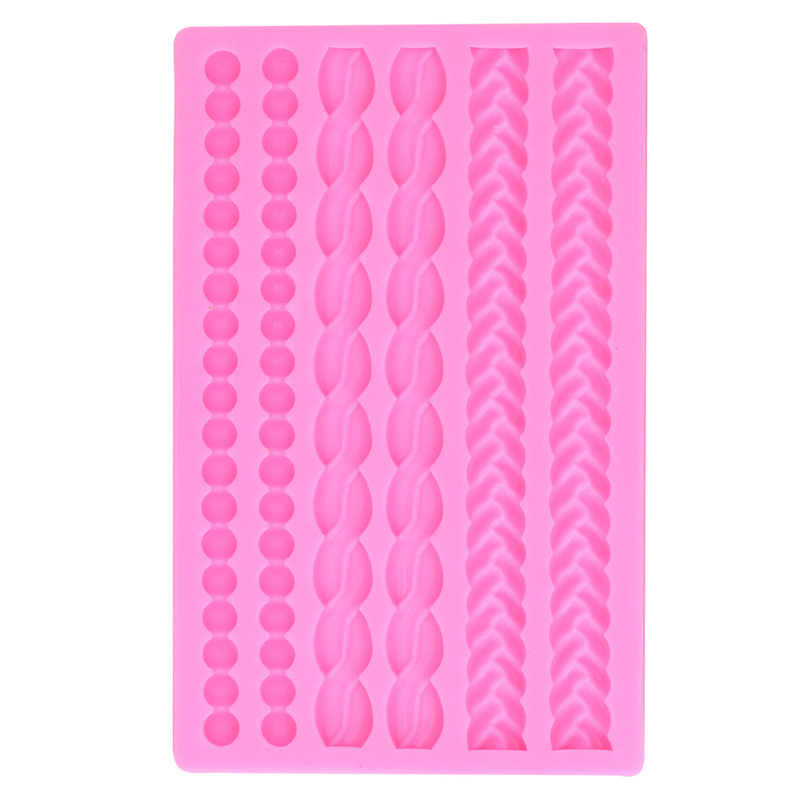 3d-silikonform In Form Einer Geflochtenen Perle, Kuchenform Zum Kochen Und Backen (zum Selbermachen).