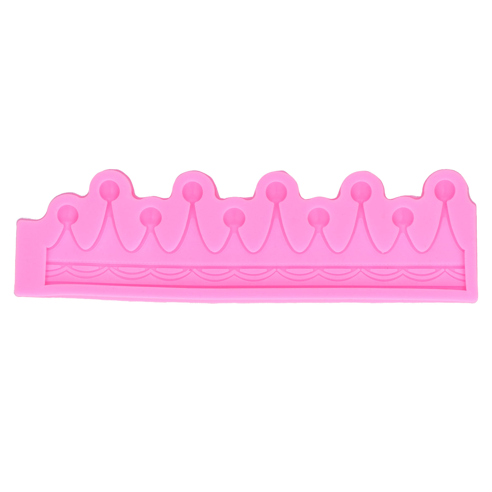 3d-kronenform Für Fondant-, Schokoladen- Und Diy-torten – Rosa