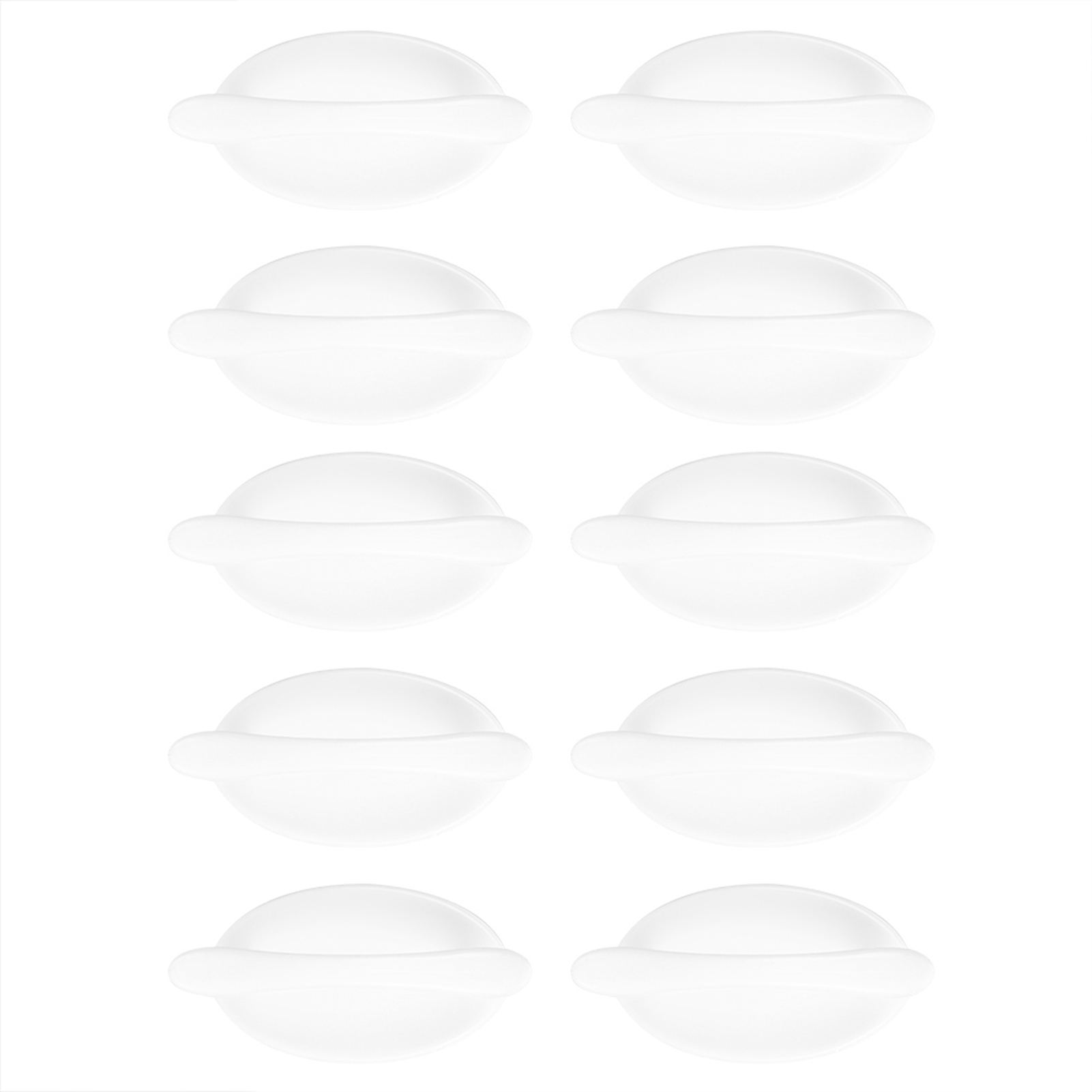 Packung Mit 10 Einfachen, Selbstklebenden Türgriffen Für Schubladen, Ideal Für Zuhause, Büro, Schränke, Fenster Und Kleine Möbelstücke.