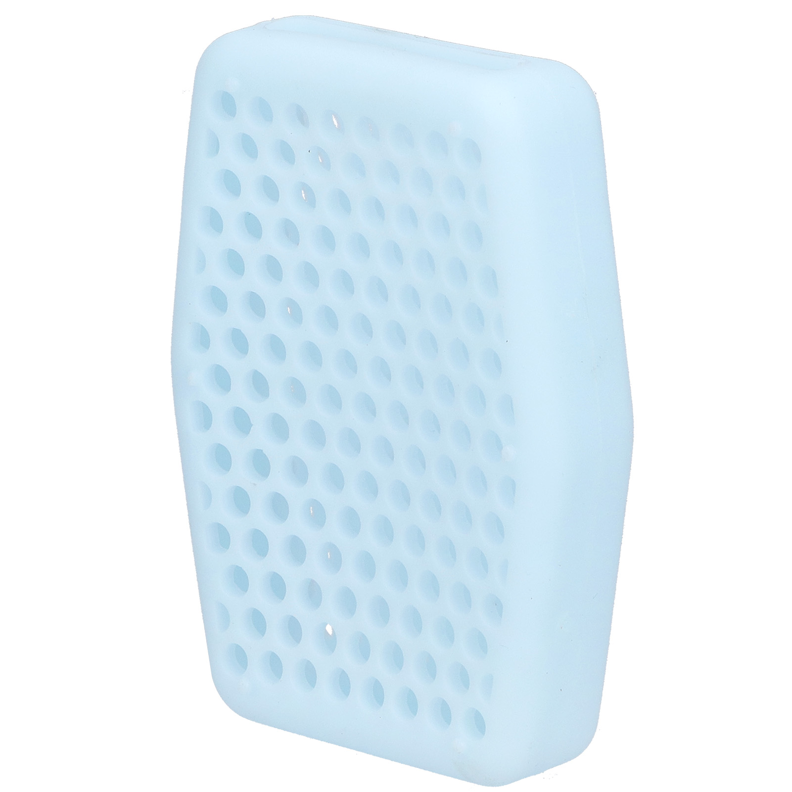 Weiche Silikon-seifenhülle, Peeling-seifenbeutel, Waschhandschuh Für Bad Und Küche, Hellblau
