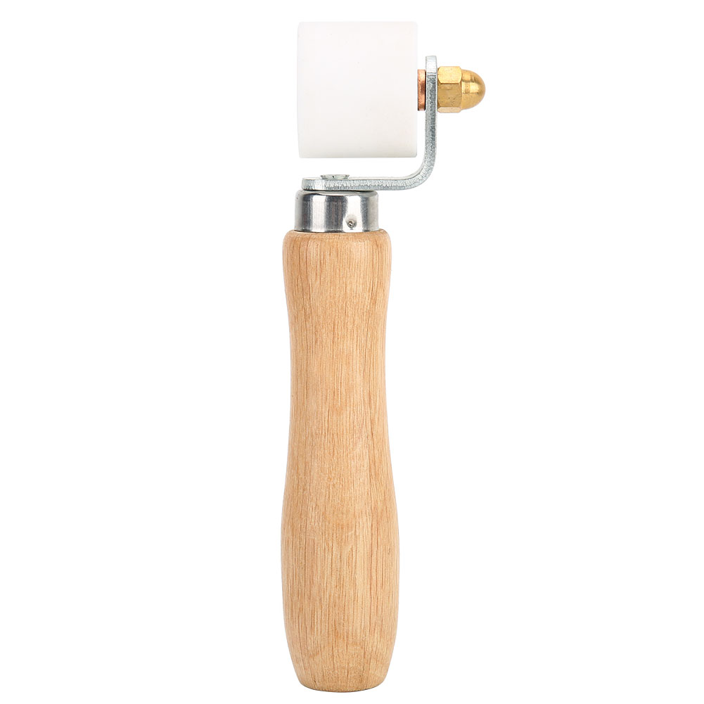 28 Mm (1,1 Zoll) Ptfe-handdruckrolle Mit 2-wege-lager, Holzgriff Und Hitzebeständigkeit, Schweißwerkzeug
