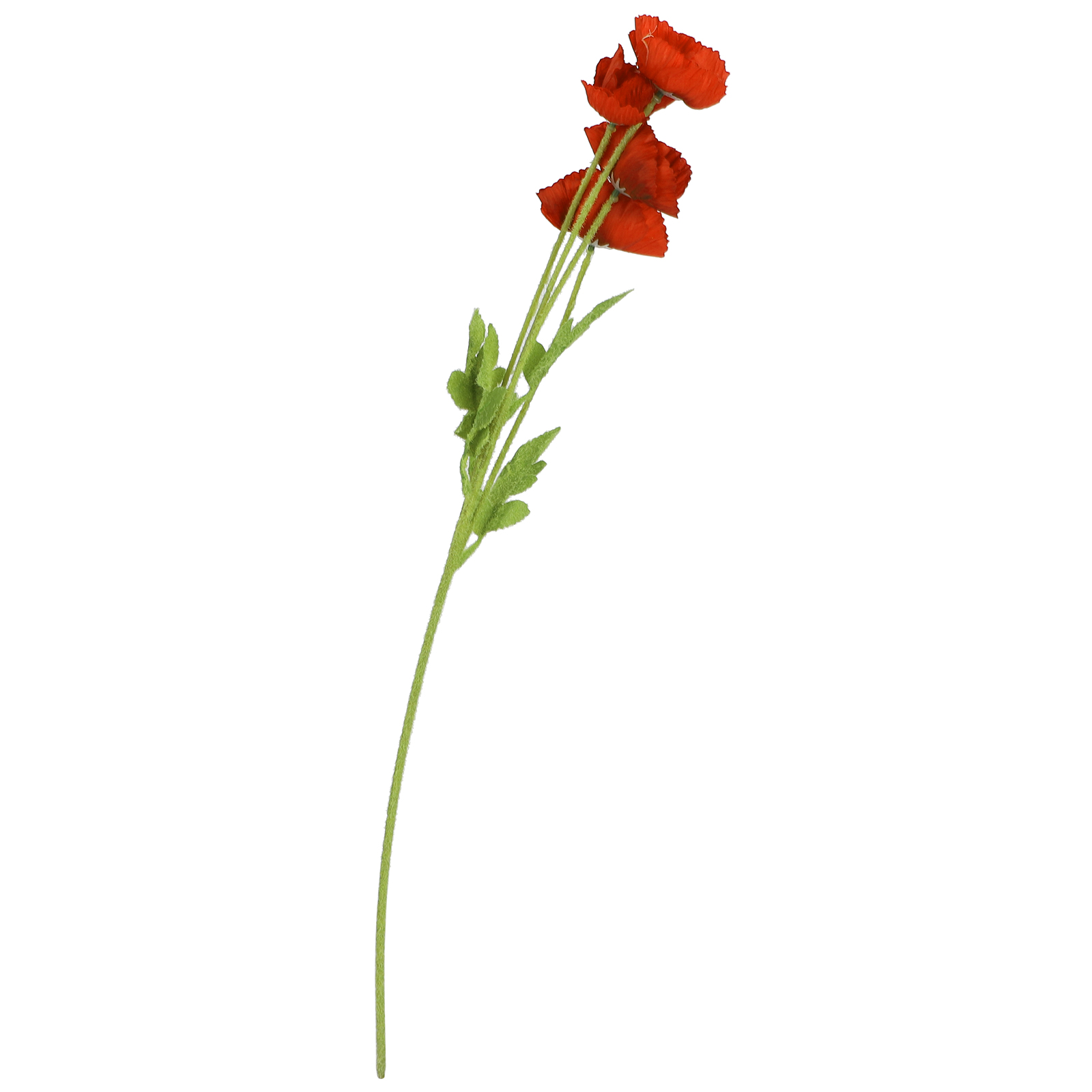 Set Mit 6 Dekorativen Künstlichen Blumen, Realistisch Und Elegant, Rot, Für Zuhause, Wohnzimmer Oder Hochzeit.