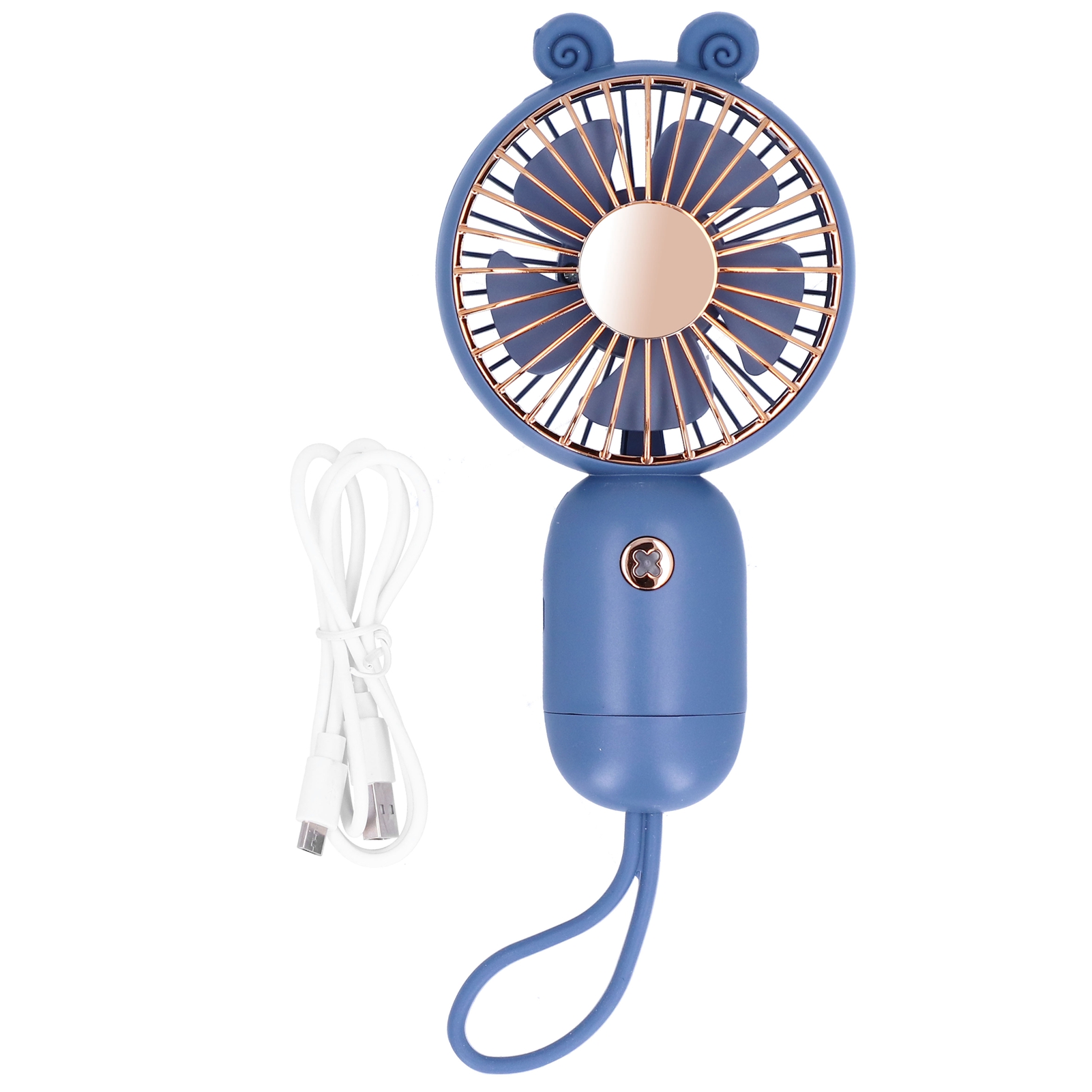 Kleiner, Tragbarer, Verstellbarer Und Leiser Usb-ventilator, Ideal Für Schule, Outdoor-aktivitäten, Zuhause Oder Büro. Farbe: Blauviolett.