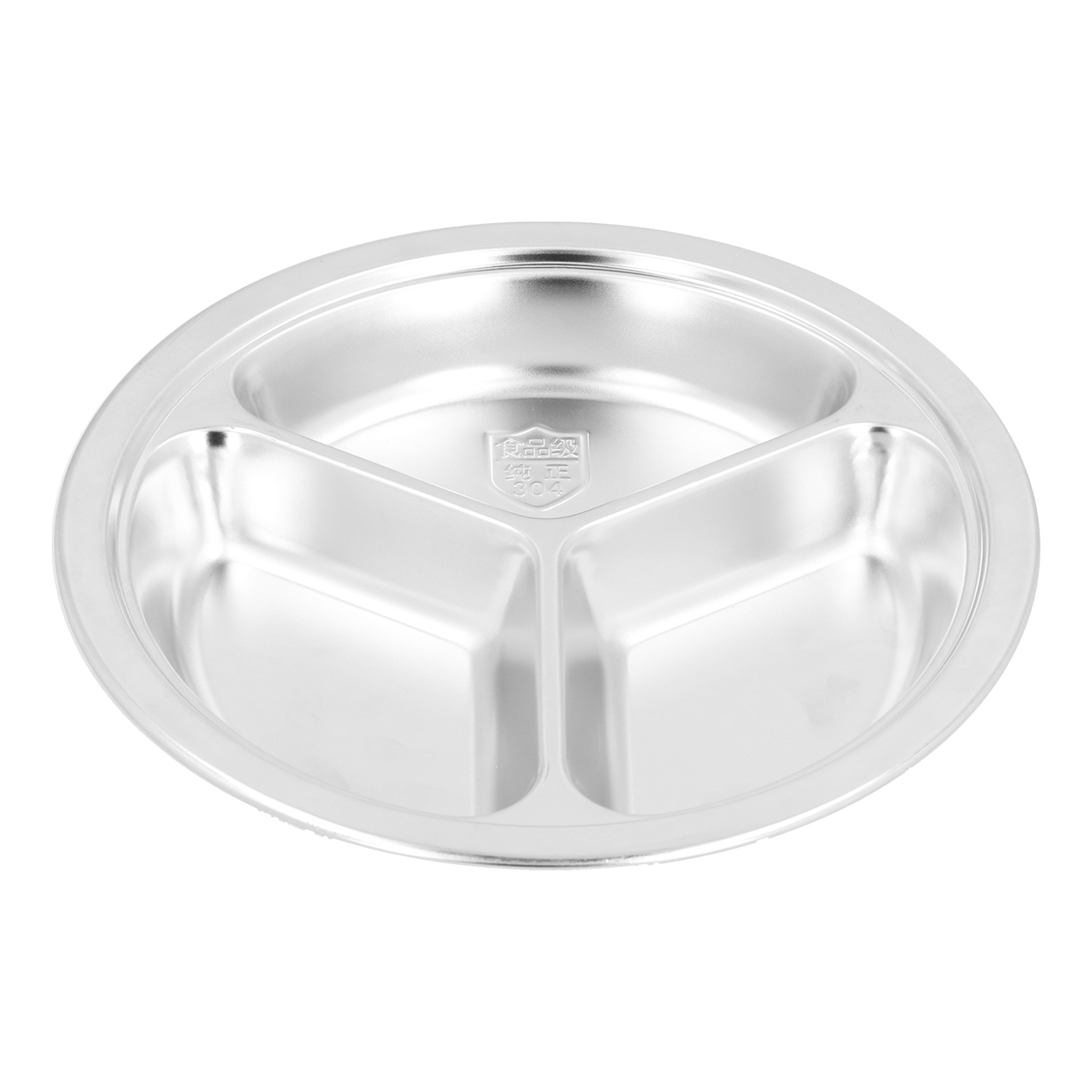 Wiederverwendbarer Flacher Edelstahlteller Für Kinder, Ideal Für Reis, Snacks, Kochen, Restaurants Und Hotels.