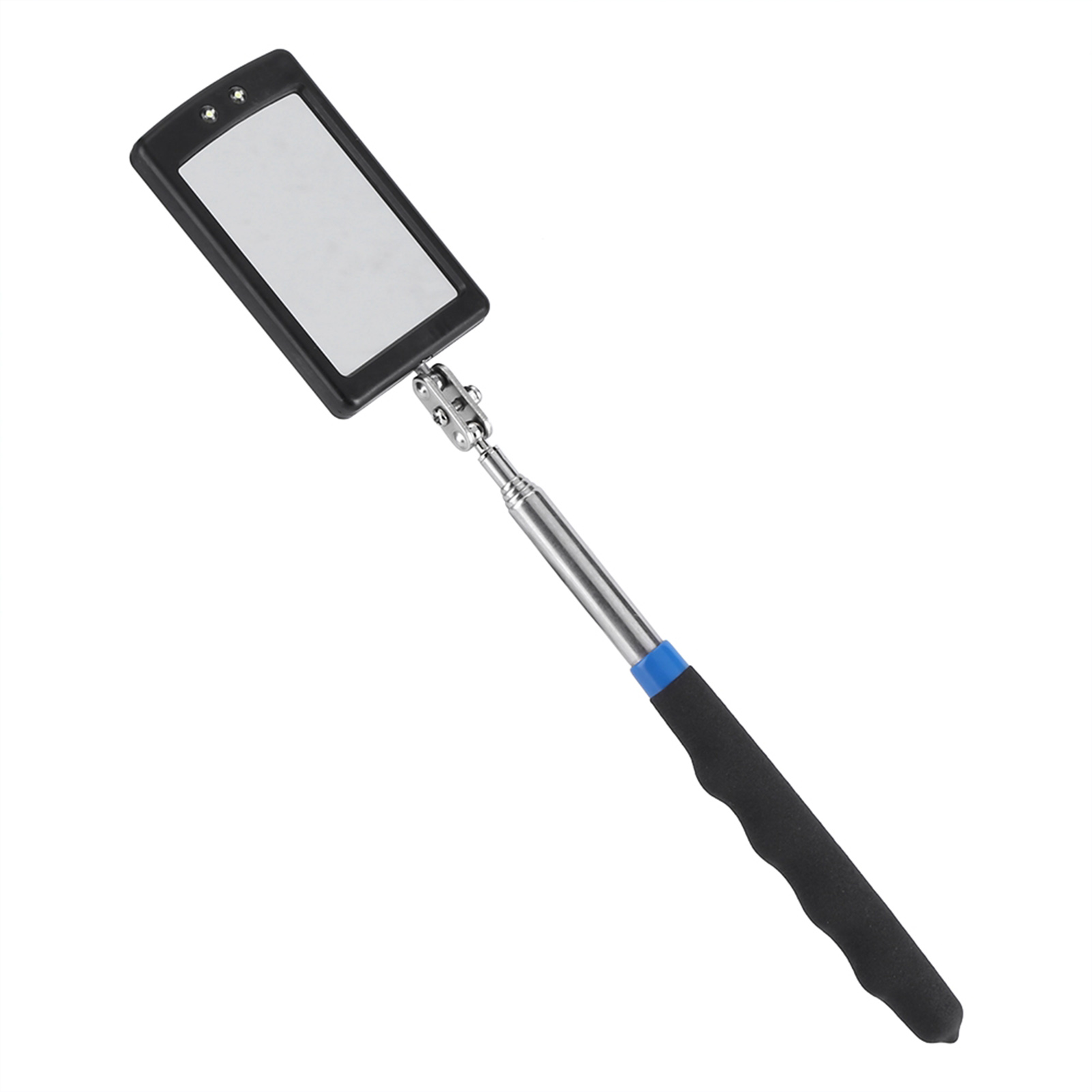 Teleskopierbarer Led-inspektionsspiegel, Flexibel Und Verstellbar, 360° Schwenkbar, Ausziehbares Werkzeug