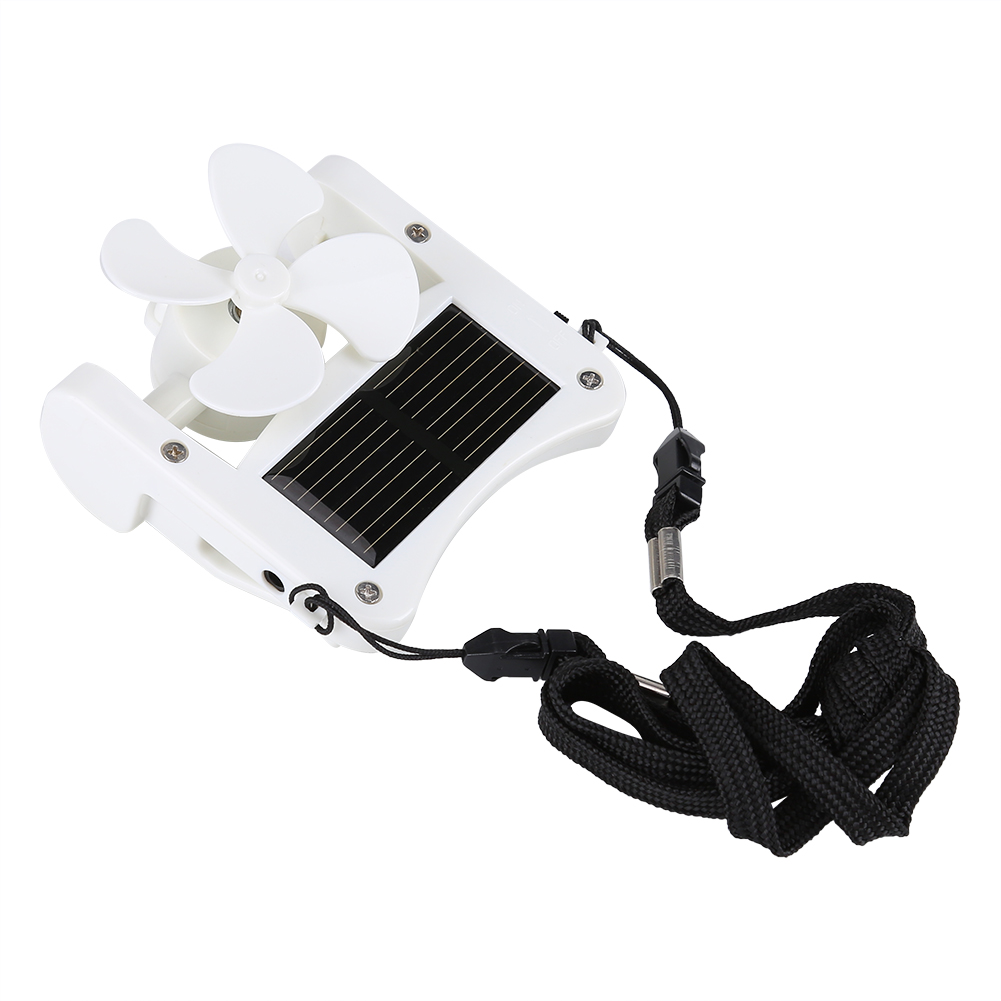 Mini-solarventilator Für Hüte, Einfach Aufzuhängen Oder Anzuklemmen, Ideal Zum Bergsteigen, Campen Und Wandern.
