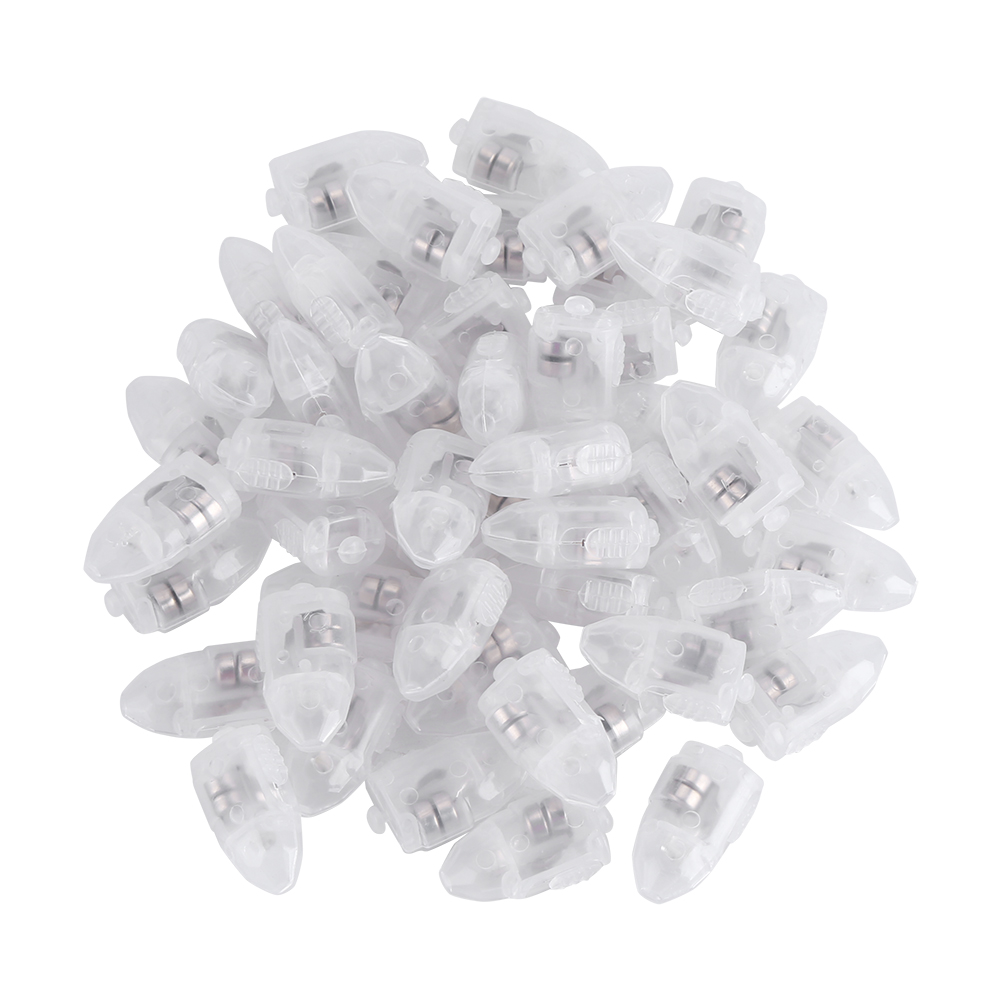 1 Set Mit 50 Wasserdichten Led-lichterketten Für Papierlaternen, Ballons Sowie Hochzeits- Und Partydekorationen (verschiedene Farben).