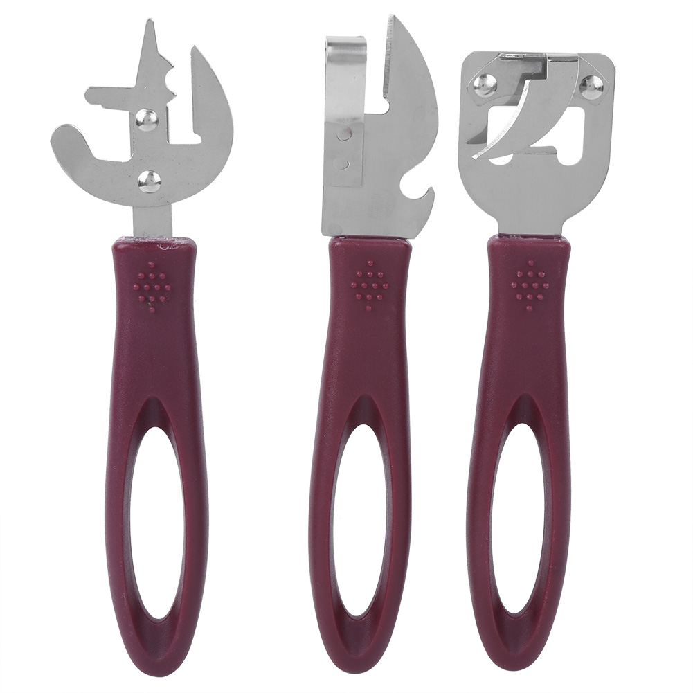 Manuelles Dosen- Und Flaschenöffner-set Aus Edelstahl Für Restaurants, Haushalte Und Camping