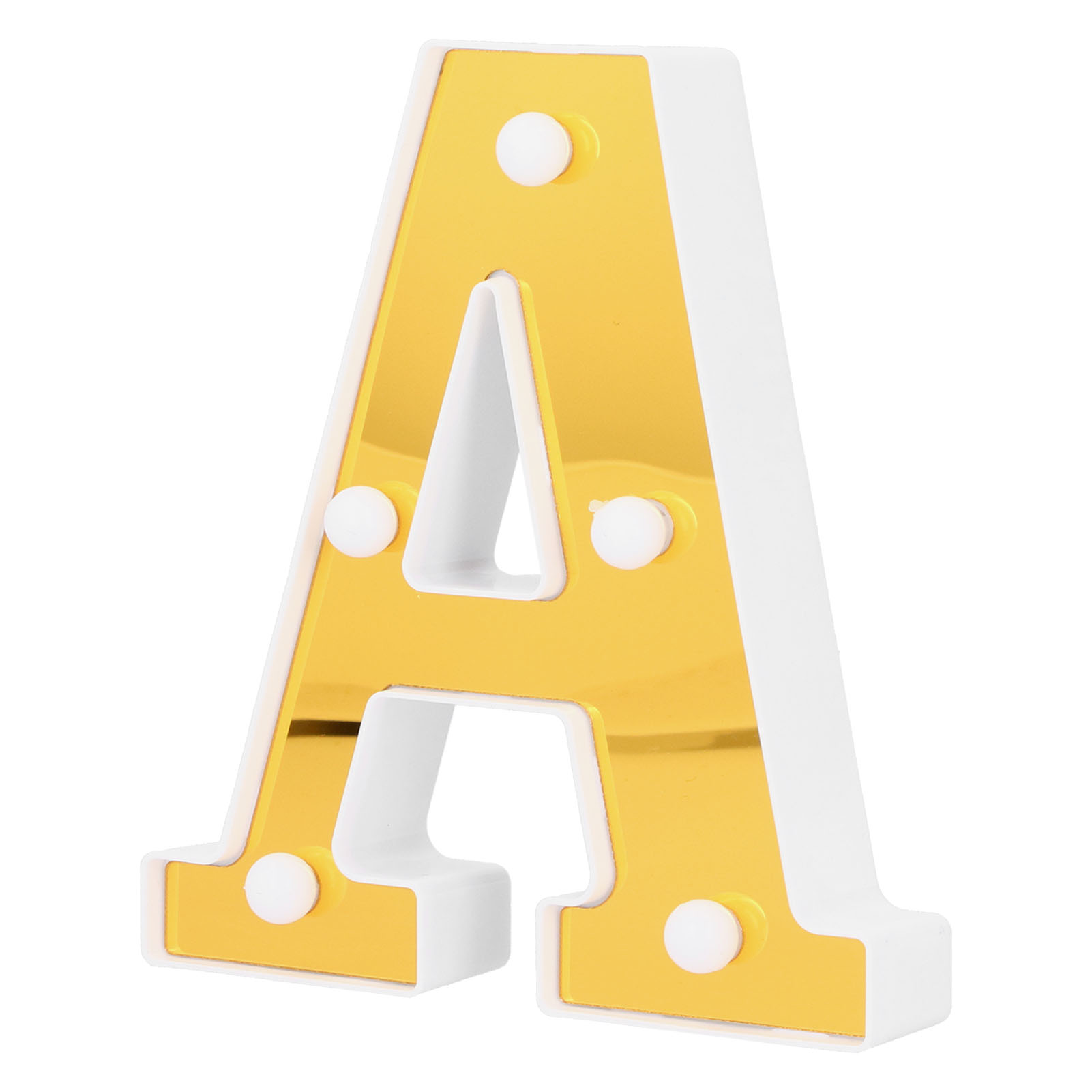 Dekorative Led-lampe In Form Des Buchstabens A Des Englischen Alphabets, Für Die Dekoration Von Wohnräumen Oder Bars, Warmweiß