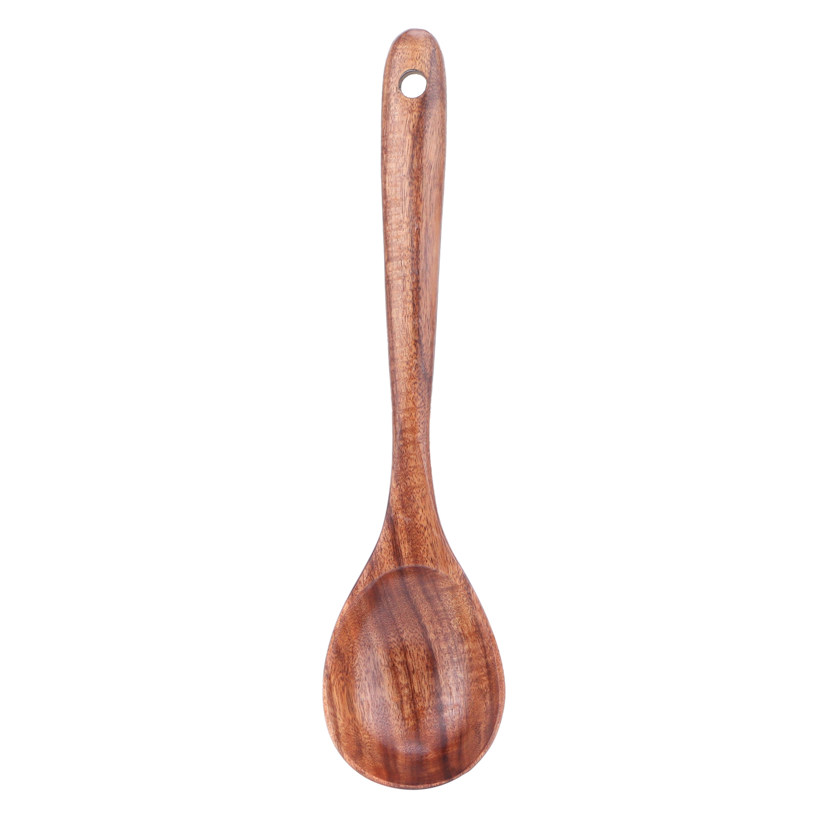 Teak-suppenlöffel Mit Langem Griff, Lebensmittelecht, Für Zuhause, Restaurants Und Hotels.
