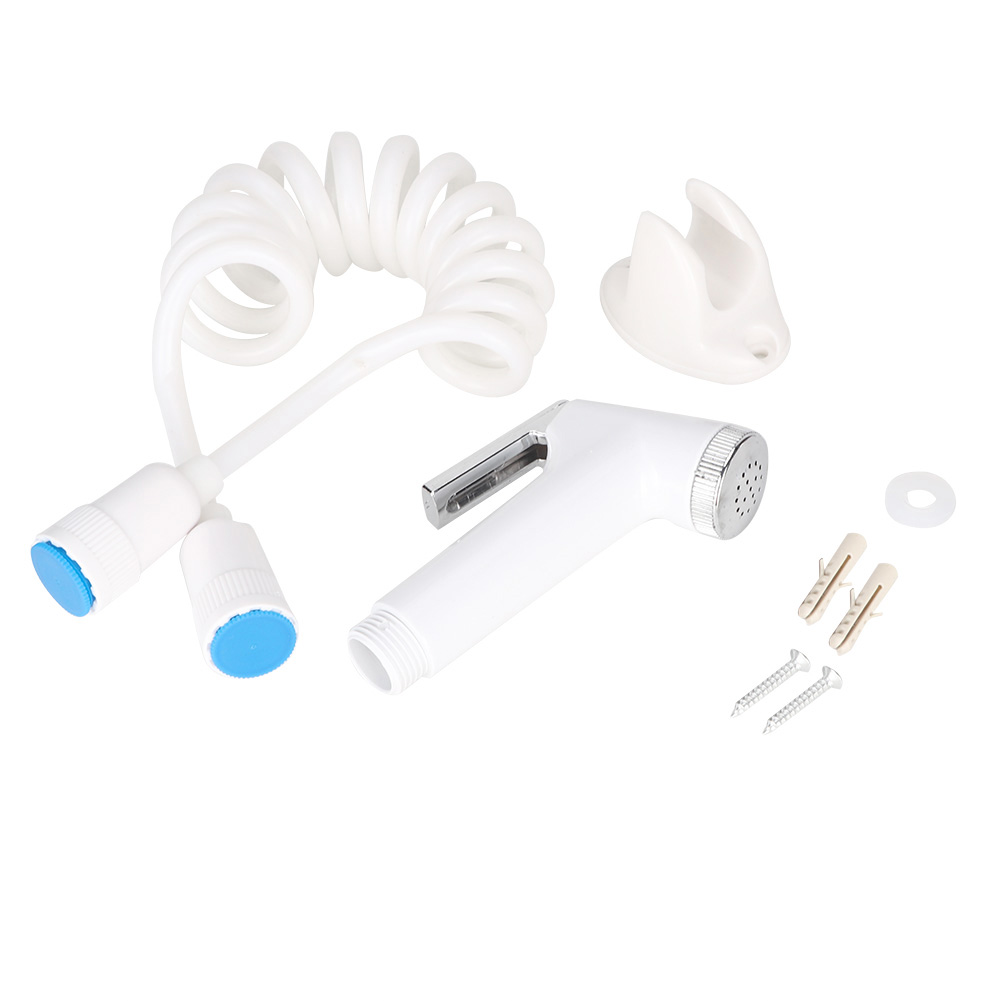 Mini-tragbares Abs-bidet Für Toilette, Handbrause, Körperreiniger, Schlauchadapter