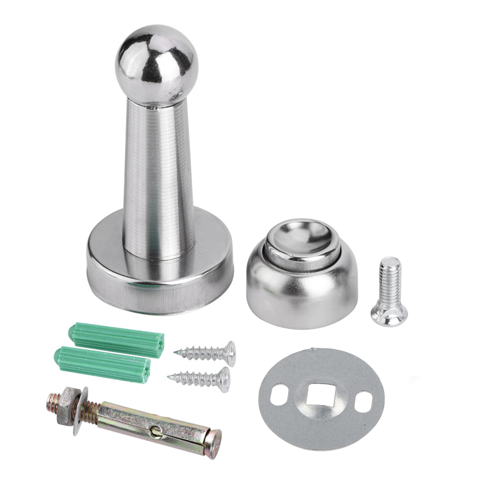 Robuster Magnetischer Türstopper Aus Edelstahl, Leistungsstark Und Langlebig, Ideal Fürs Schlafzimmer.