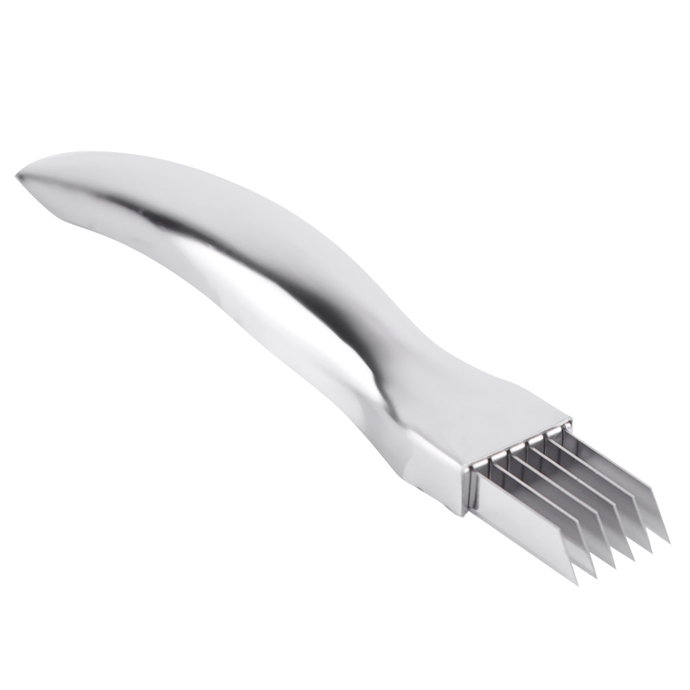 Zwiebelschneider Aus Edelstahl, Frühlingszwiebelschneider, Gemüseschneider, Küchenutensil