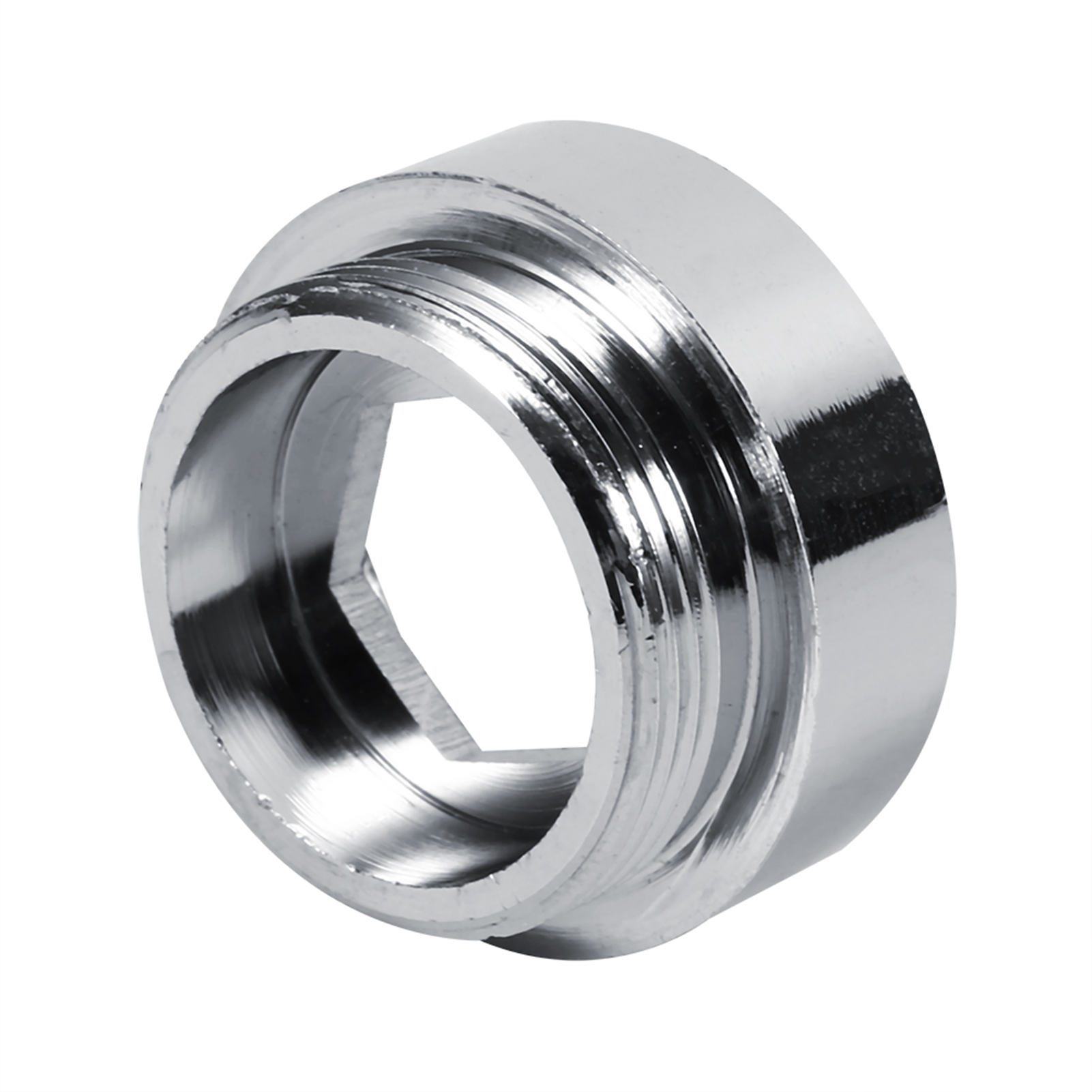 Strahlregleradapter Aus Kupfer Für Küchenarmaturen, 22 Mm (g1/2) Oder 24 Mm (g3/4). Zubehör Im Lieferumfang Enthalten.