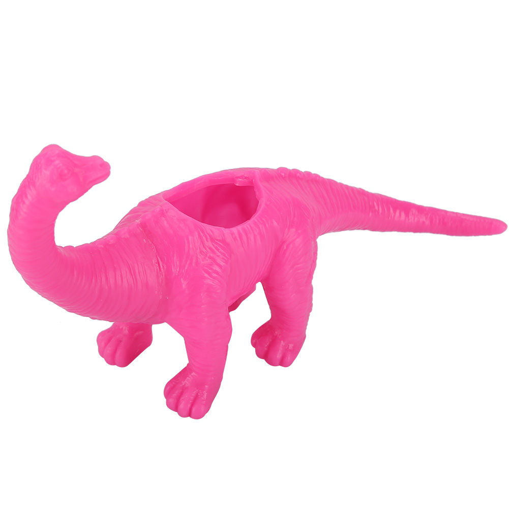 Dinosaurier-blumentopf Für Kakteen Und Sukkulenten - Gartendekoration (rosarot)