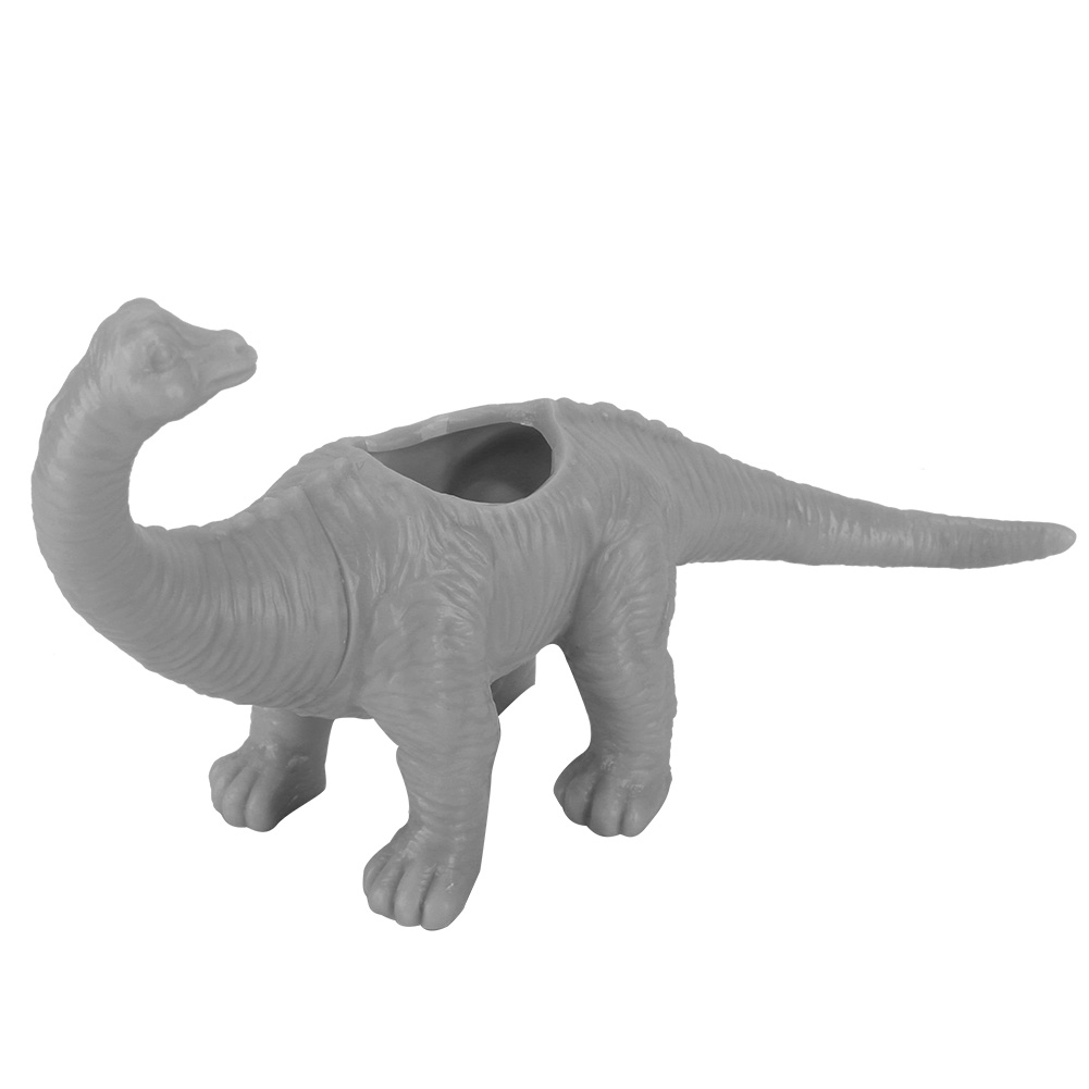 Dinosaurier-blumentopf, Topf Für Kakteen Und Sukkulenten, Gartendekoration (grau)