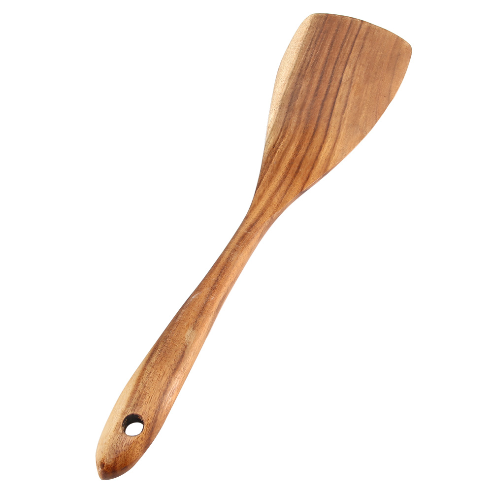 Spatel Aus Naturholz, Bratschaufel, Küchenutensil (31,5 X 7,5 Cm)