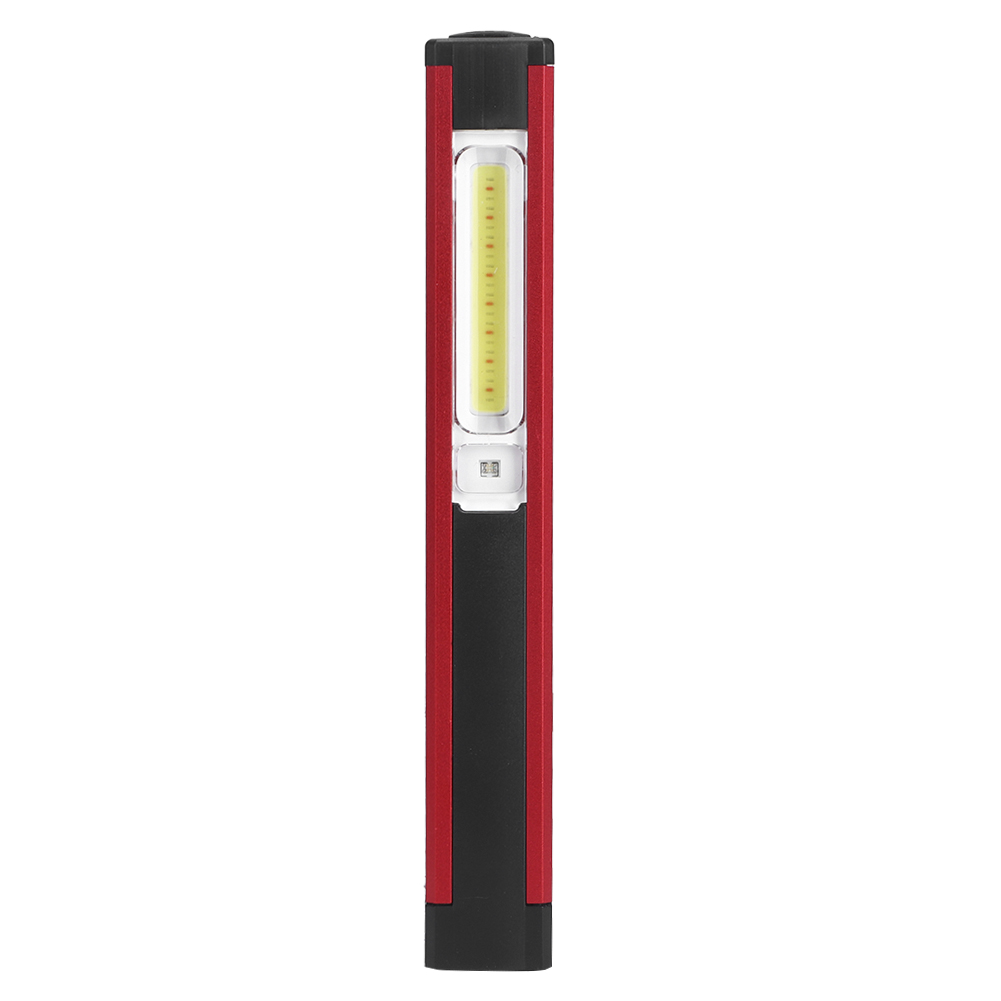 Tragbare Magnetische Cob-led-taschenlampe Für Den Außenbereich, Notarbeitsleuchte, Usb-ladefunktion, Weißes Und Rotes Licht (weißes Licht, Rotes Licht)