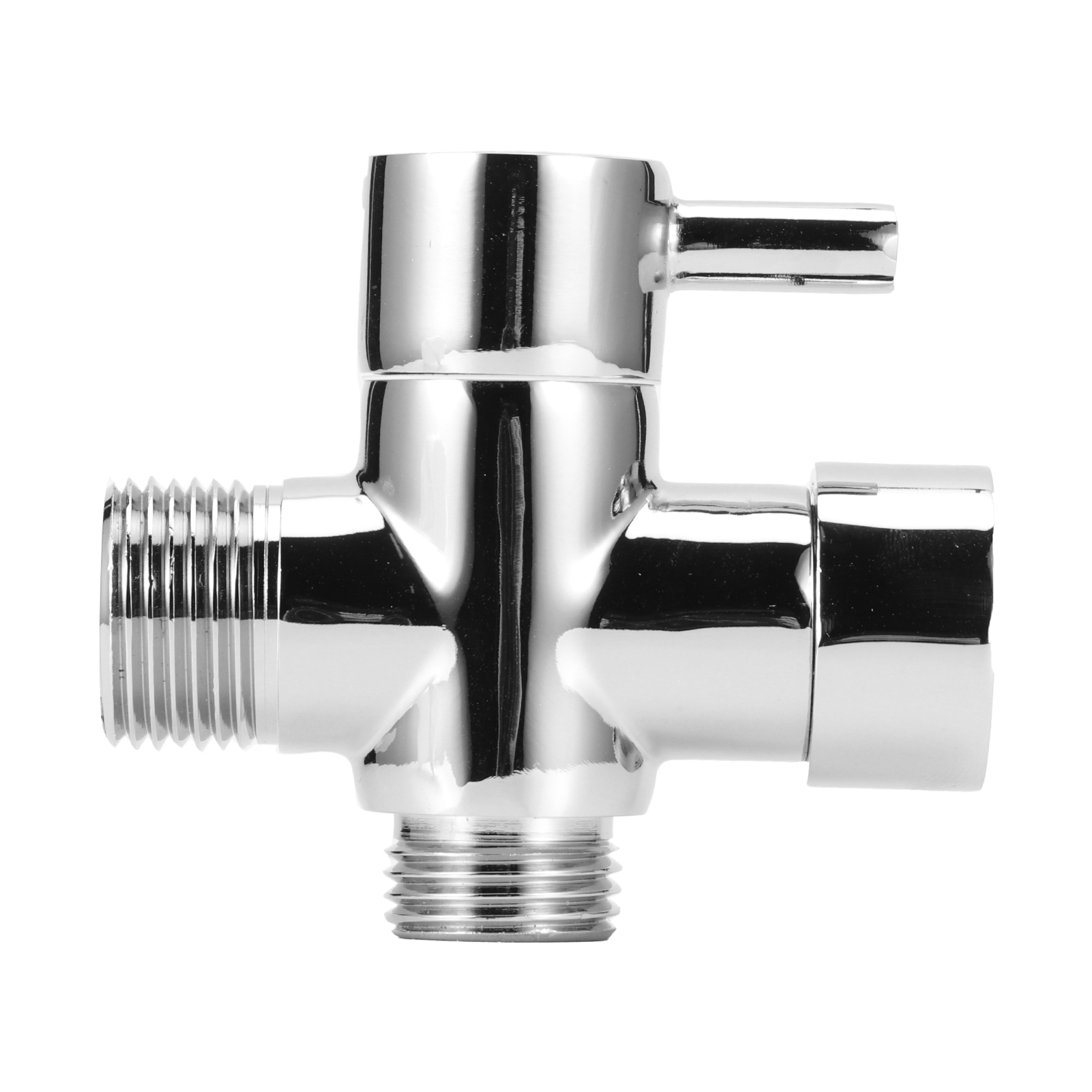 3-wege-umstellventil Für Badezimmerdusche, Kompatibel Mit Handbrause Und Fest Installiertem Duschkopf, 7/8"-wasserabscheider