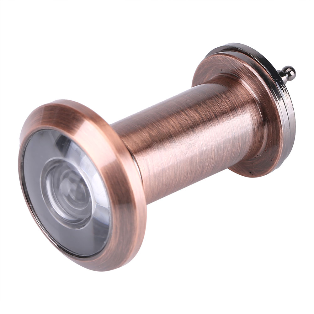 Weitwinkel-türspion Aus Optischem Glas Für Die Haussicherheit (rote Bronze)