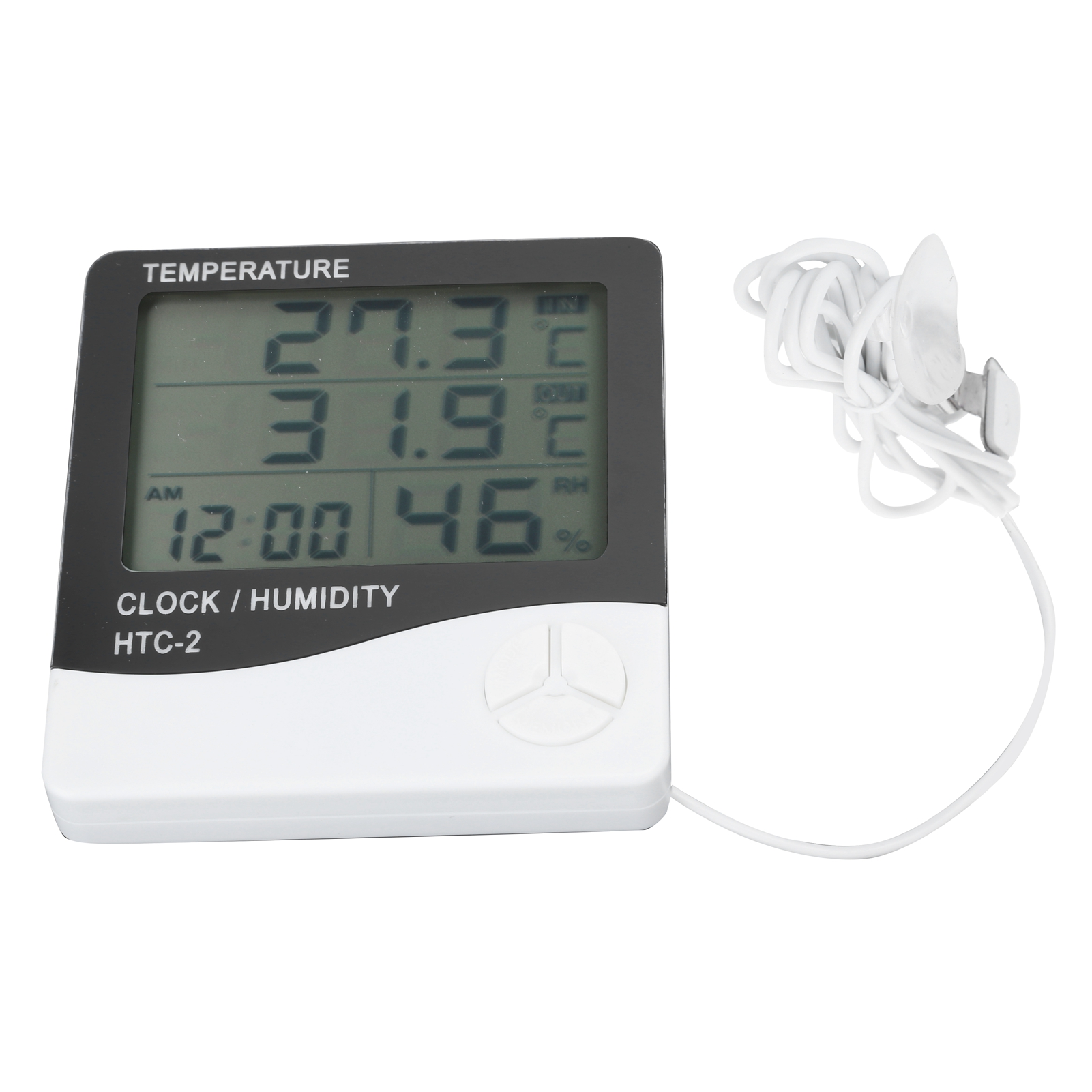 Hochpräzises Elektronisches Thermometer, Digitales Hygrometer, Anzeige Der Innen- Und Außentemperatur