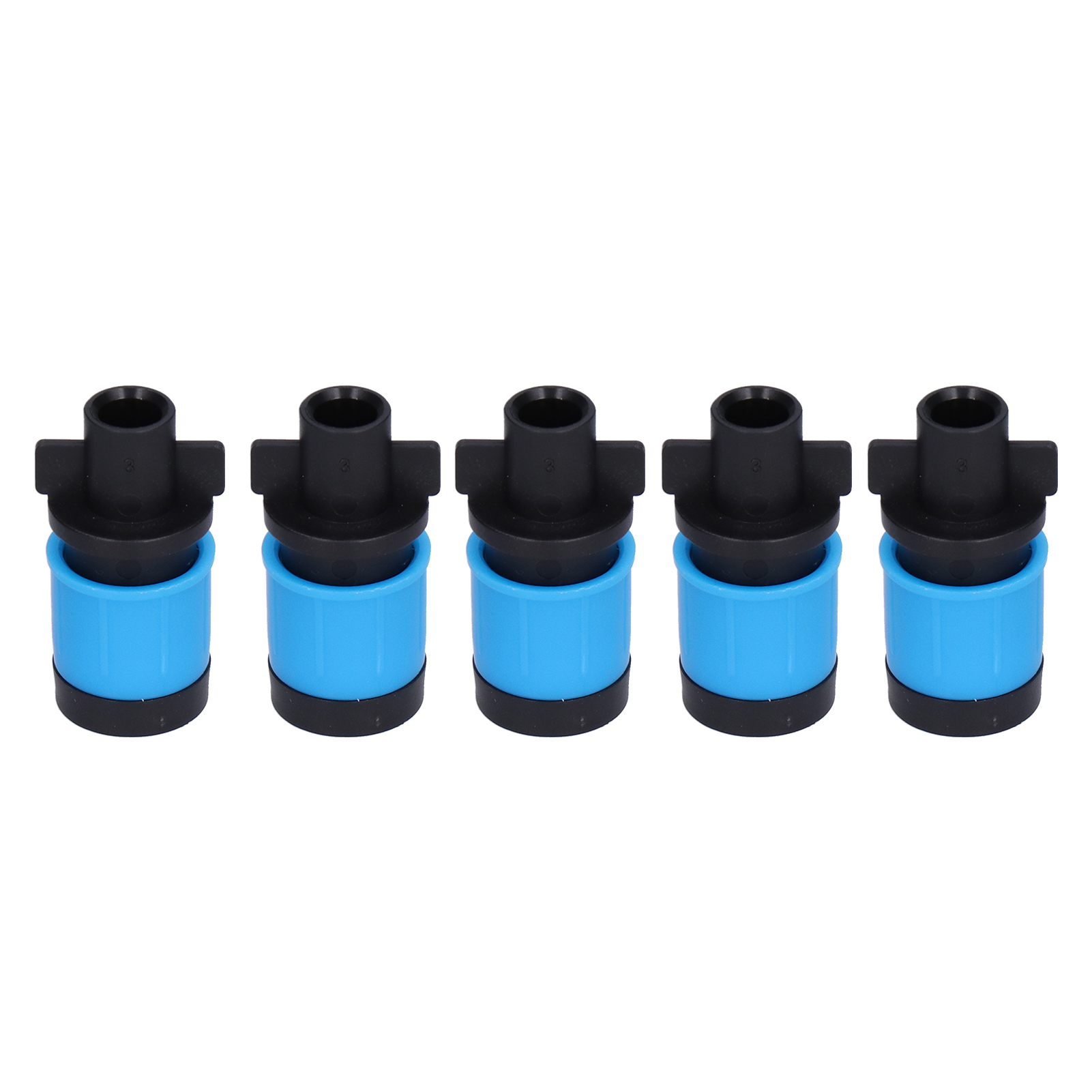 Set Aus 5 Verstellbaren Zerstäubungsdüsen Für Automatische Bewässerung Und Mikro-bewässerung, Ideal Für Gartengeräte.