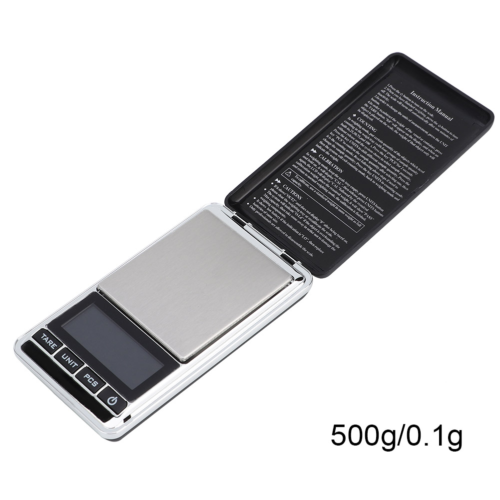 Mini-digital-lcd-küchenwaage Zum Wiegen Und Messen Von Lebensmitteln (500 G/0,1 G)