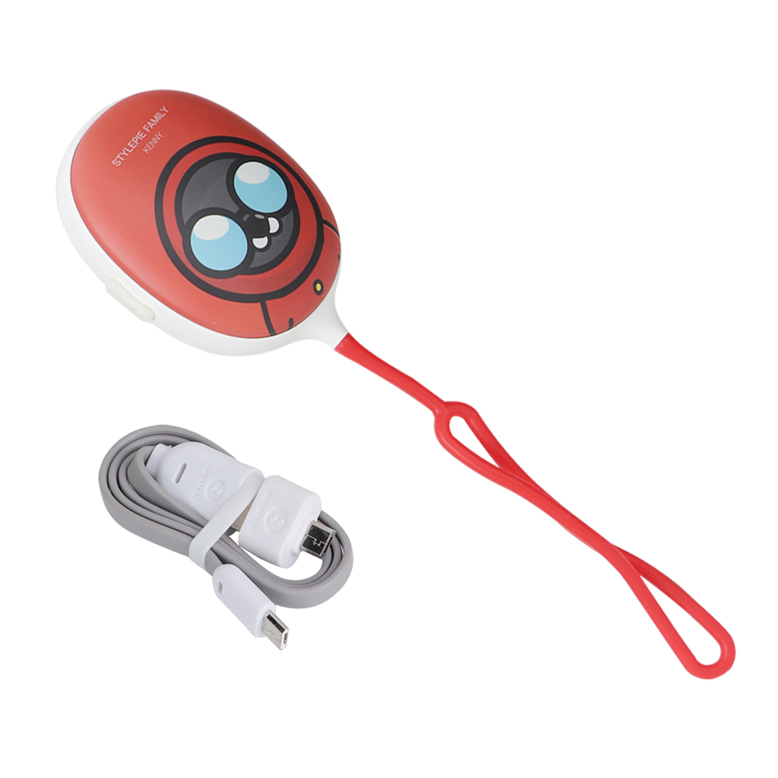 Tragbare Led-handwärmerlampe Mit Niedlichem Tiermuster, Usb-aufladbar, Für Zuhause Und Büro (kenny)