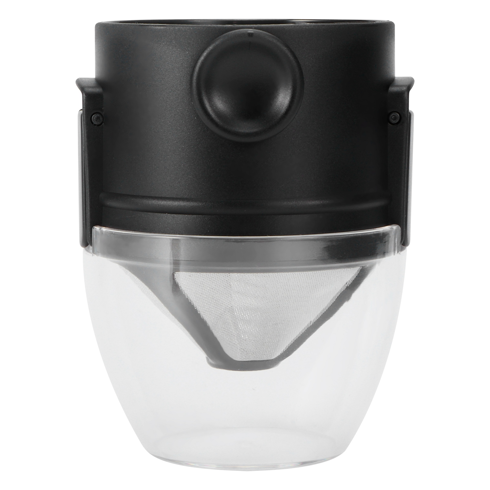 Tragbarer Edelstahl-kaffeefilter, Wiederverwendbar, Kaffee-/teefilterhalter, Trichter, Filterhalter