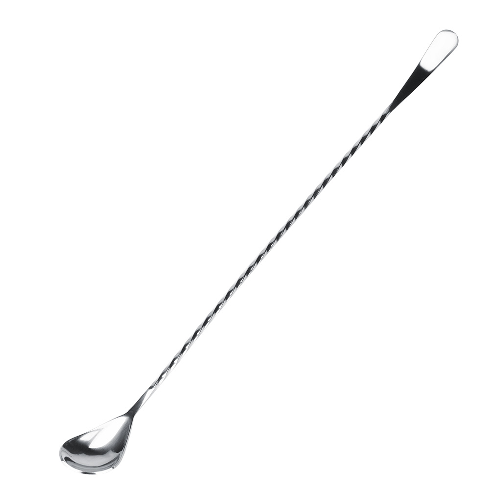 Cocktaillöffel Und Gabel Aus Edelstahl, Getränkemixer