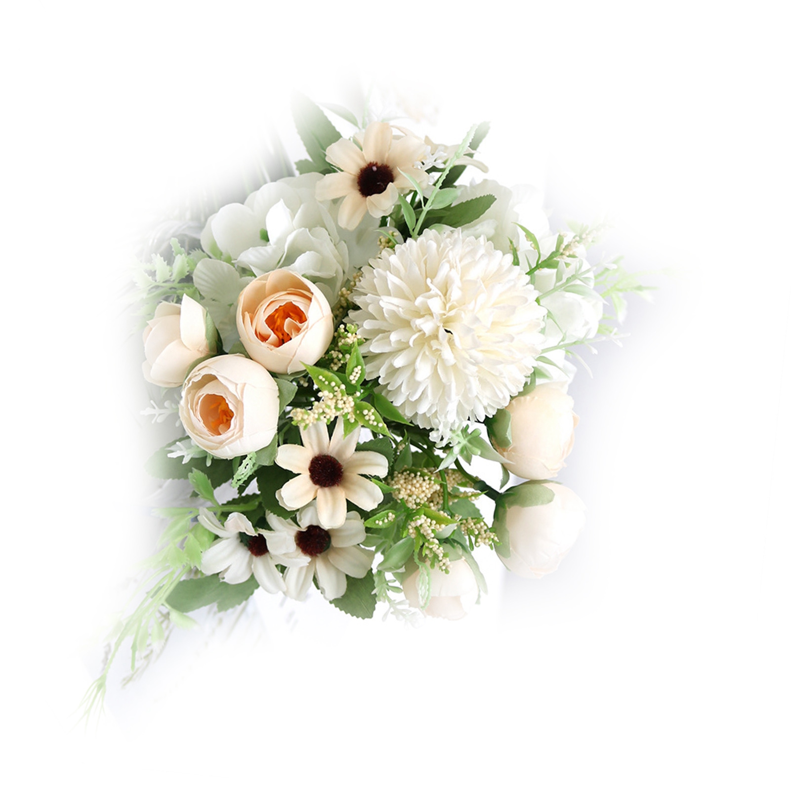 Auffallend Detailreiche Künstliche Blumenkugel, Langlebig, Aus Seide, Ideal Für Fotoshootings Und Champagner.